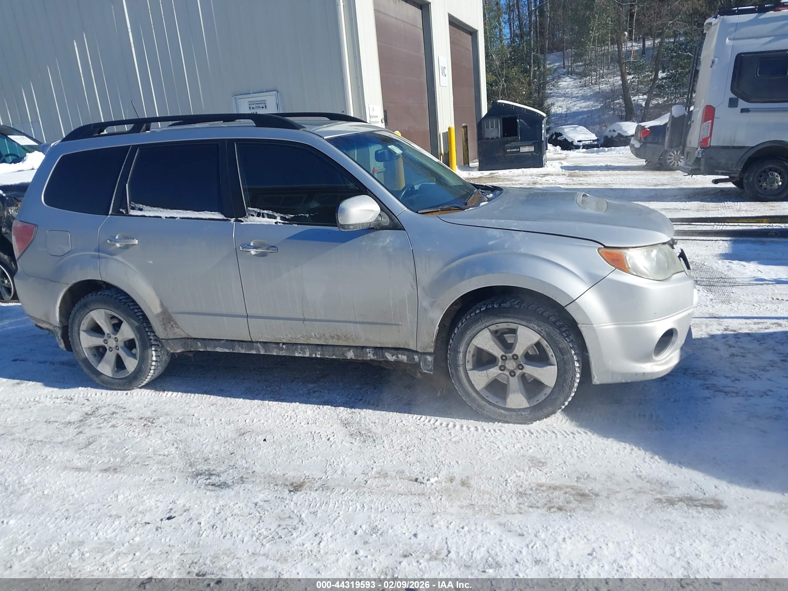2010 Subaru Forester 2.5xt Limited Silver vin: JF2SH6FC1AH702905