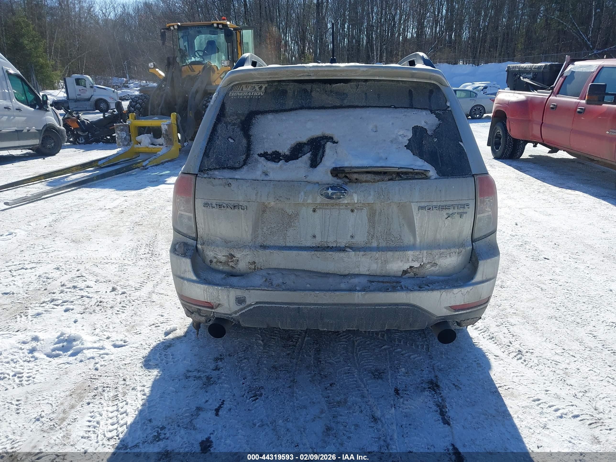 2010 Subaru Forester 2.5xt Limited Silver vin: JF2SH6FC1AH702905