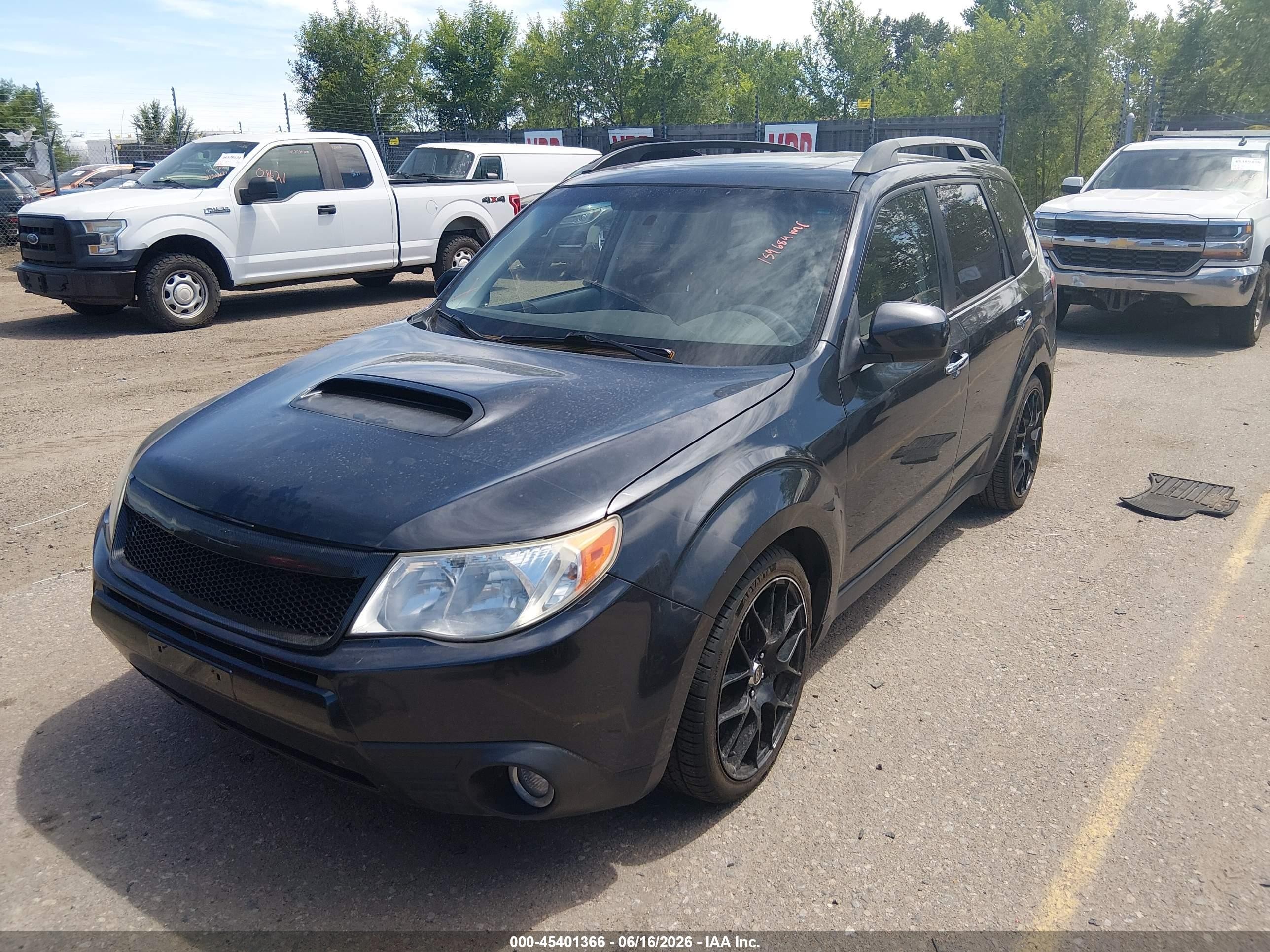 2010 Subaru Forester 2.5xt Limited Black vin: JF2SH6FC1AH767740