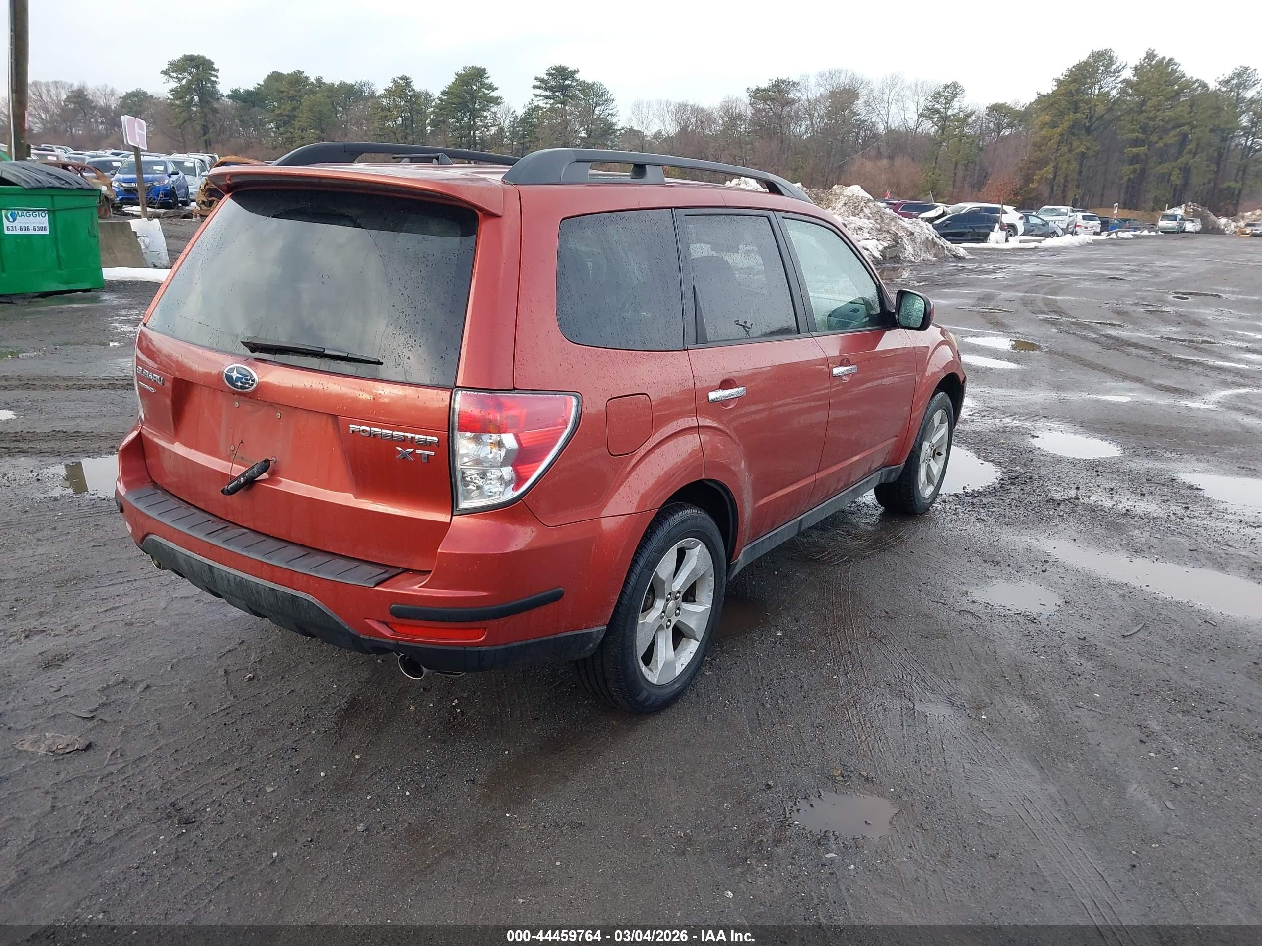 2010 Subaru Forester 2.5xt Limited Orange vin: JF2SH6FC1AH799376