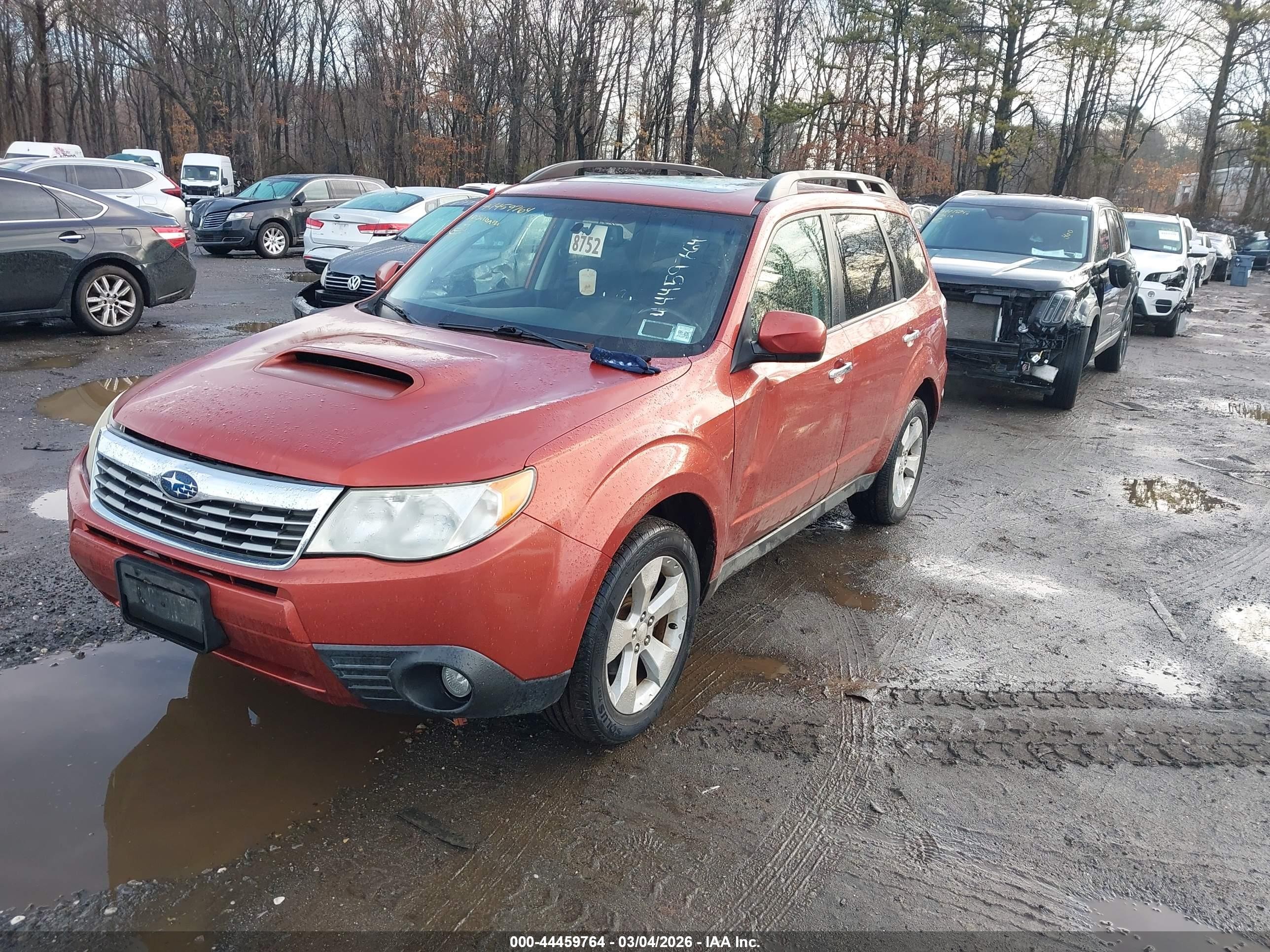 2010 Subaru Forester 2.5xt Limited Orange vin: JF2SH6FC1AH799376