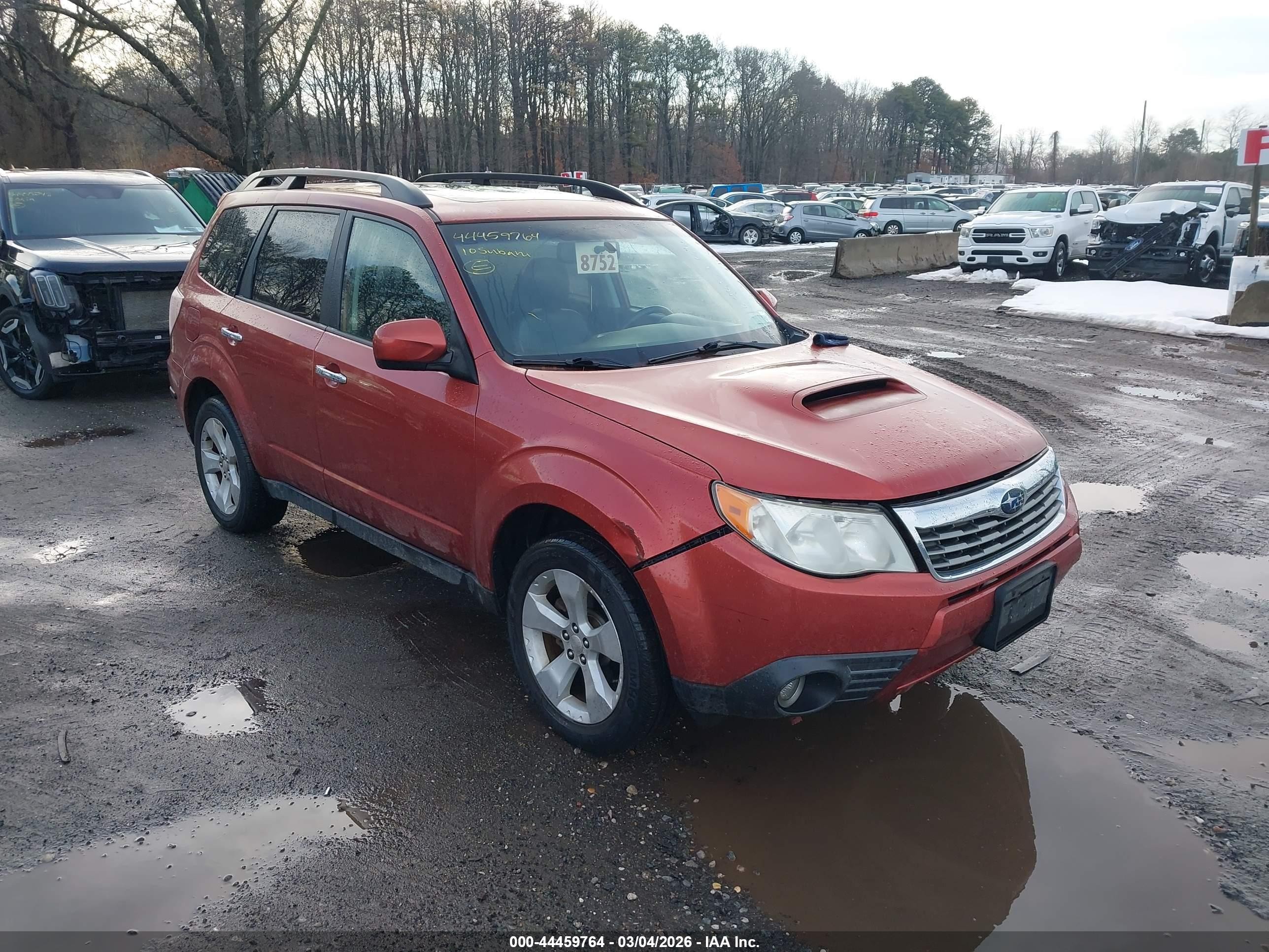 2010 Subaru Forester 2.5xt Limited Orange vin: JF2SH6FC1AH799376