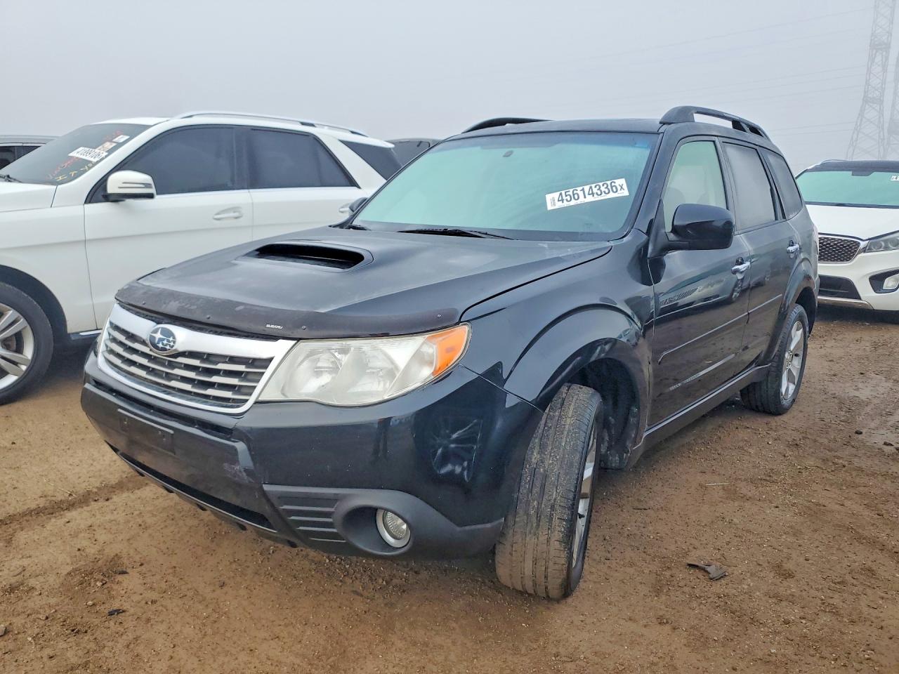 2010 Subaru Forester 2.5xt Limited Black vin: JF2SH6FC1AH801479