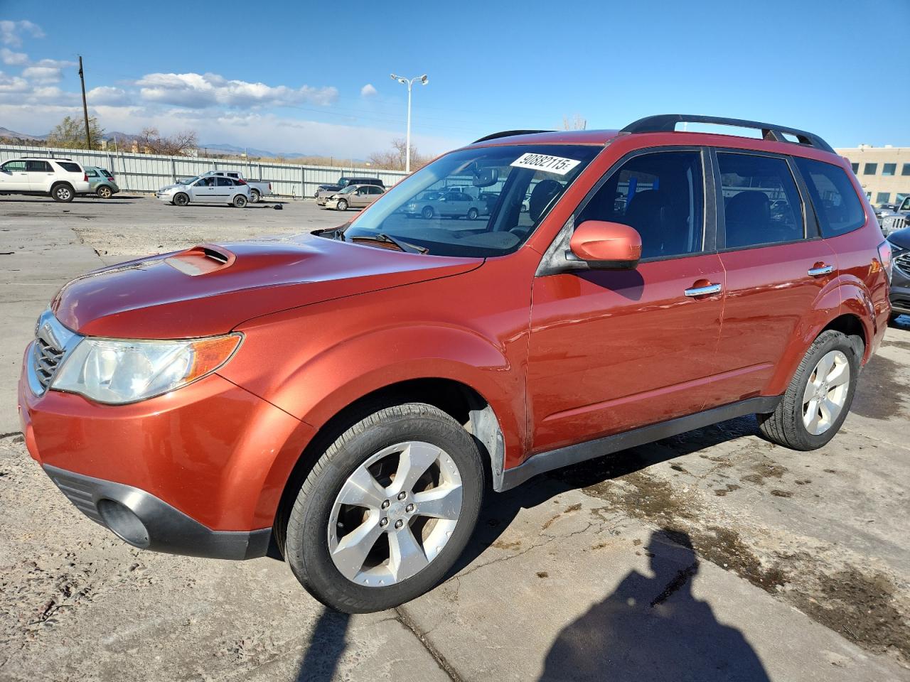 2010 Subaru Forester 2.5xt Limited Orange vin: JF2SH6FC2AH717669