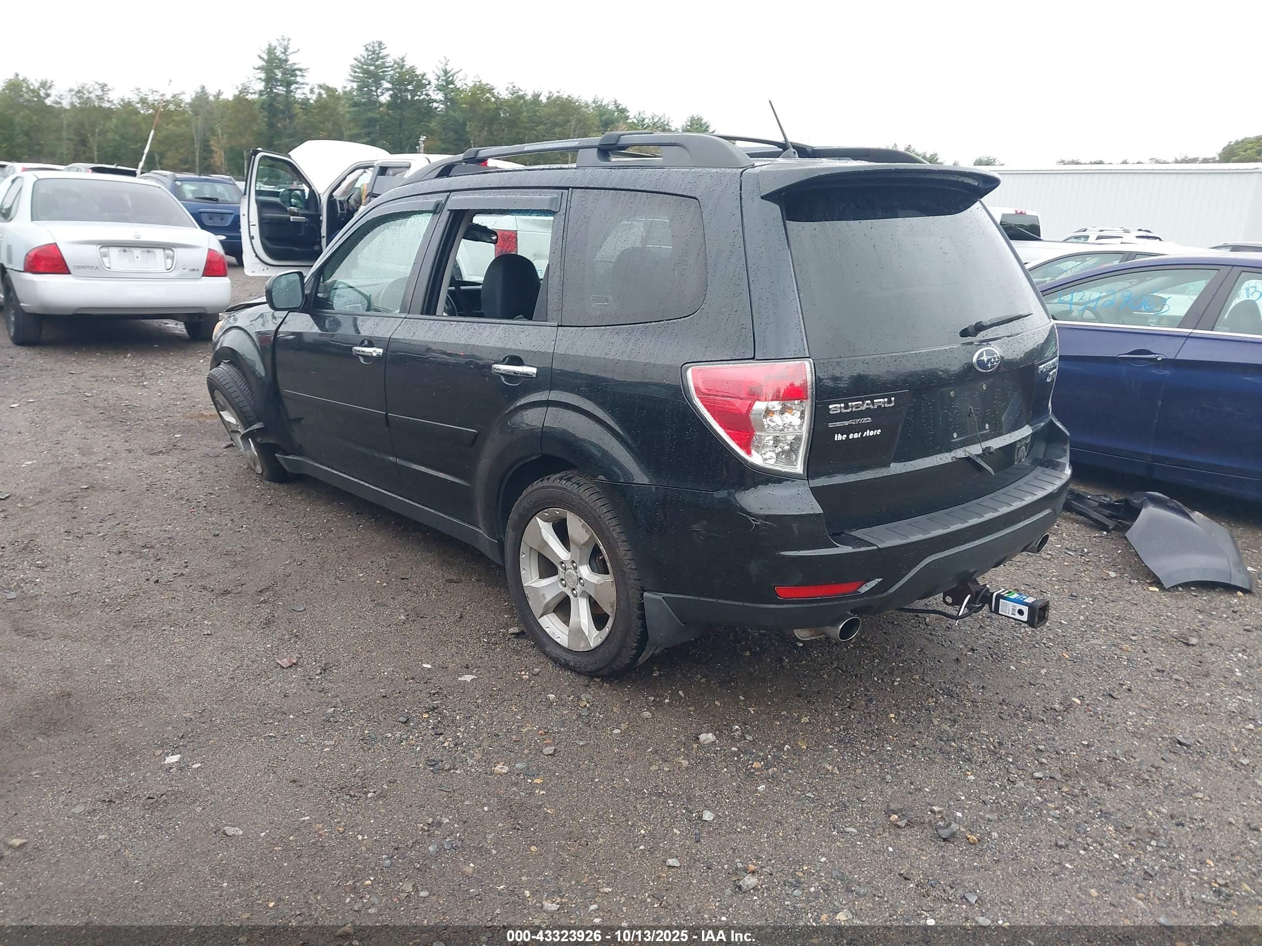 2010 Subaru Forester 2.5xt Limited Black vin: JF2SH6FC2AH719938