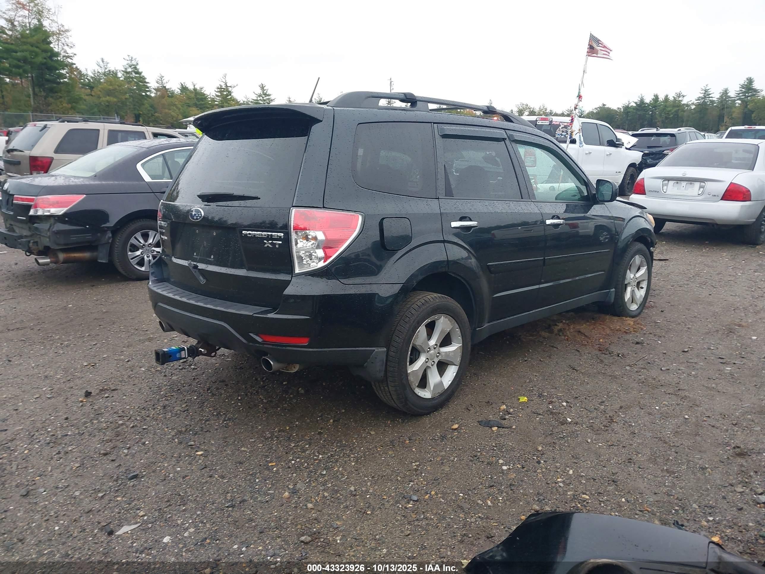 2010 Subaru Forester 2.5xt Limited Black vin: JF2SH6FC2AH719938