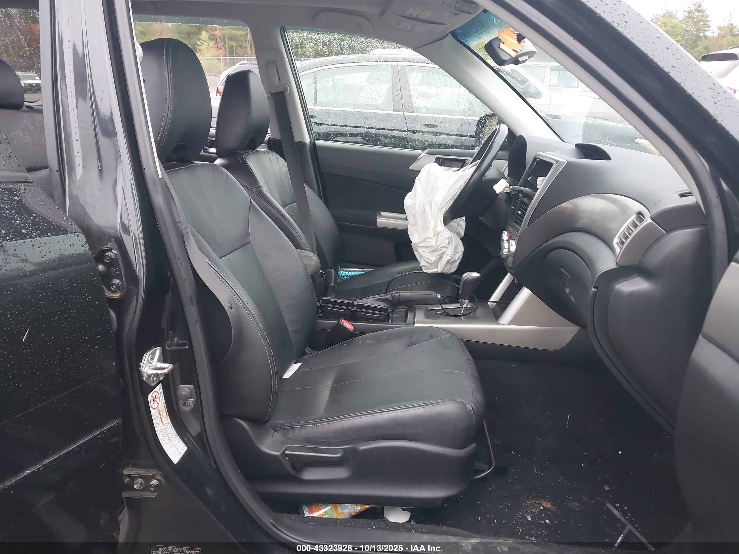 2010 Subaru Forester 2.5xt Limited Black vin: JF2SH6FC2AH719938