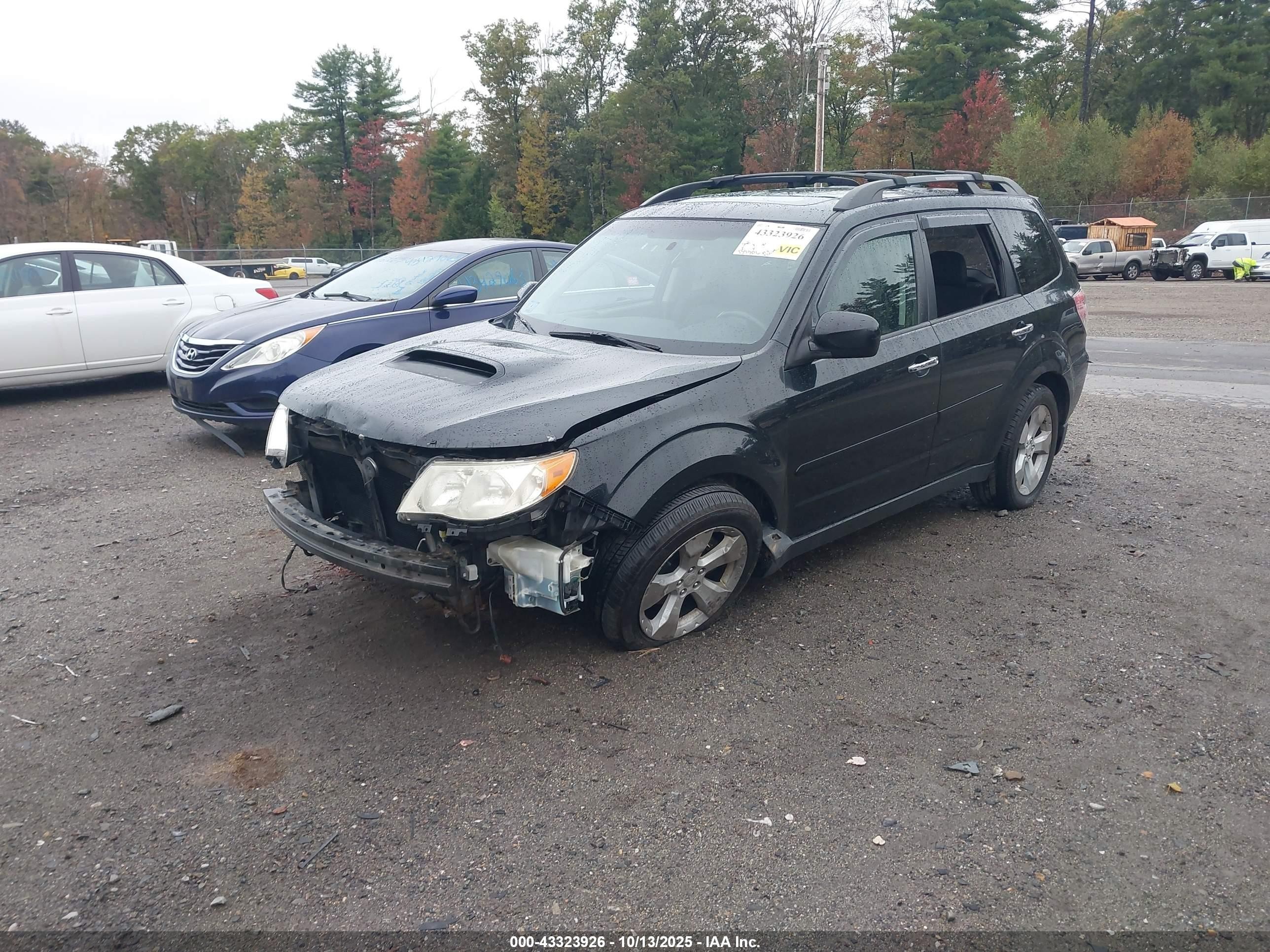 2010 Subaru Forester 2.5xt Limited Black vin: JF2SH6FC2AH719938