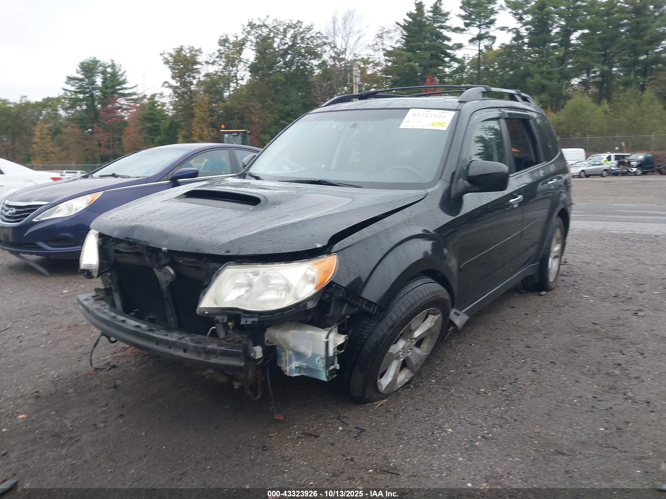 2010 Subaru Forester 2.5xt Limited Black vin: JF2SH6FC2AH719938