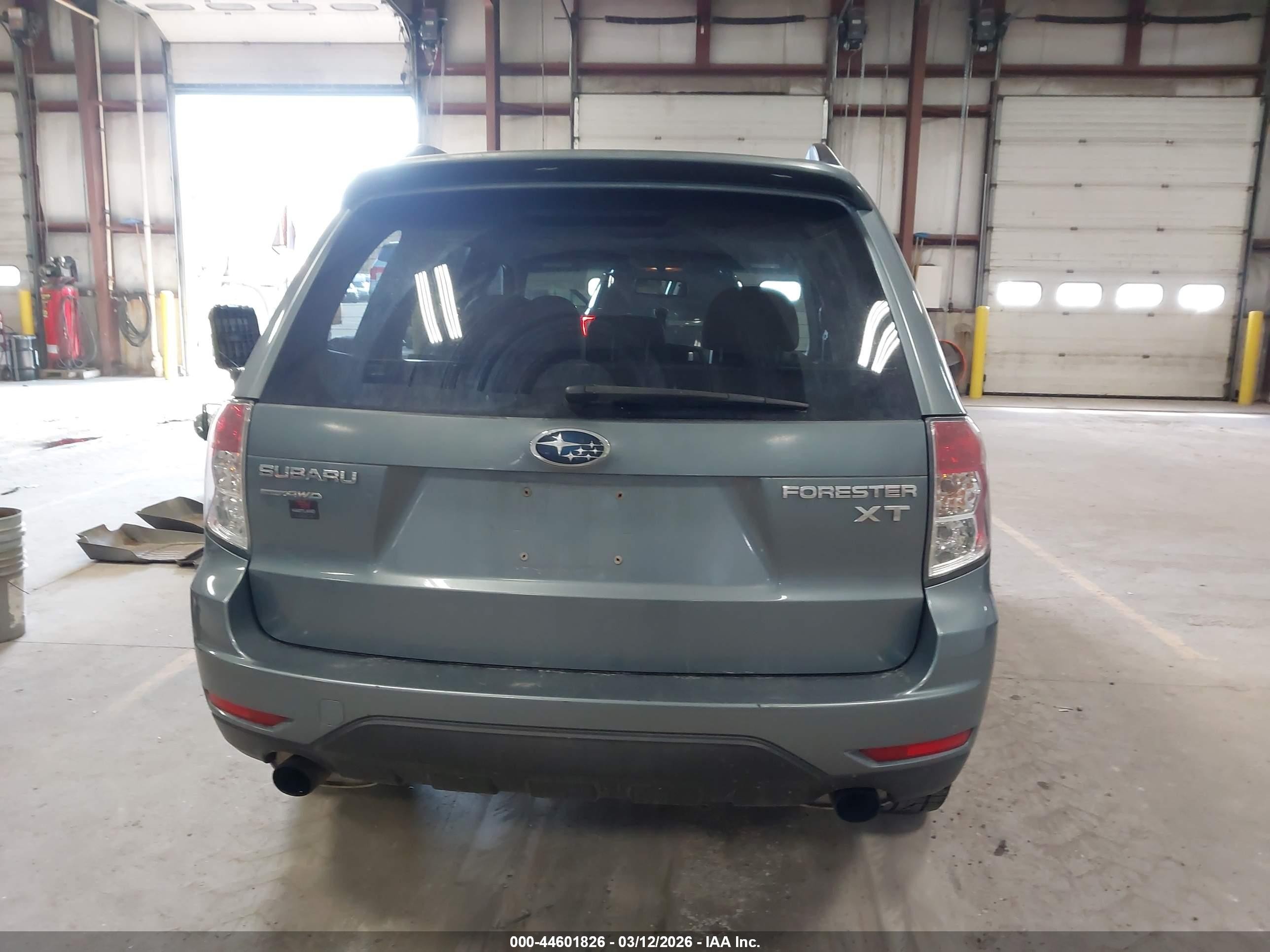 2010 Subaru Forester 2.5xt Limited Teal vin: JF2SH6FC2AH762403