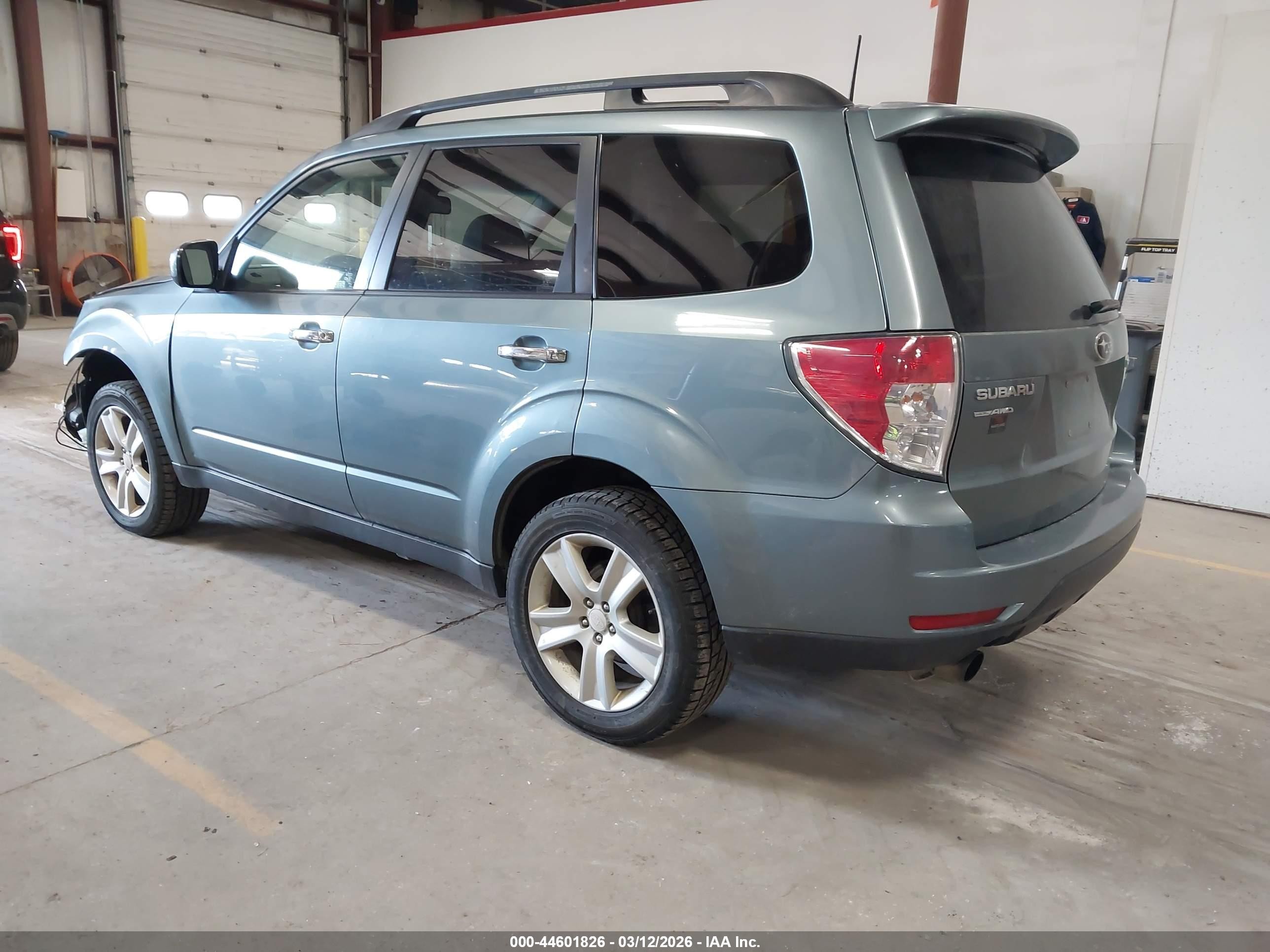 2010 Subaru Forester 2.5xt Limited Teal vin: JF2SH6FC2AH762403