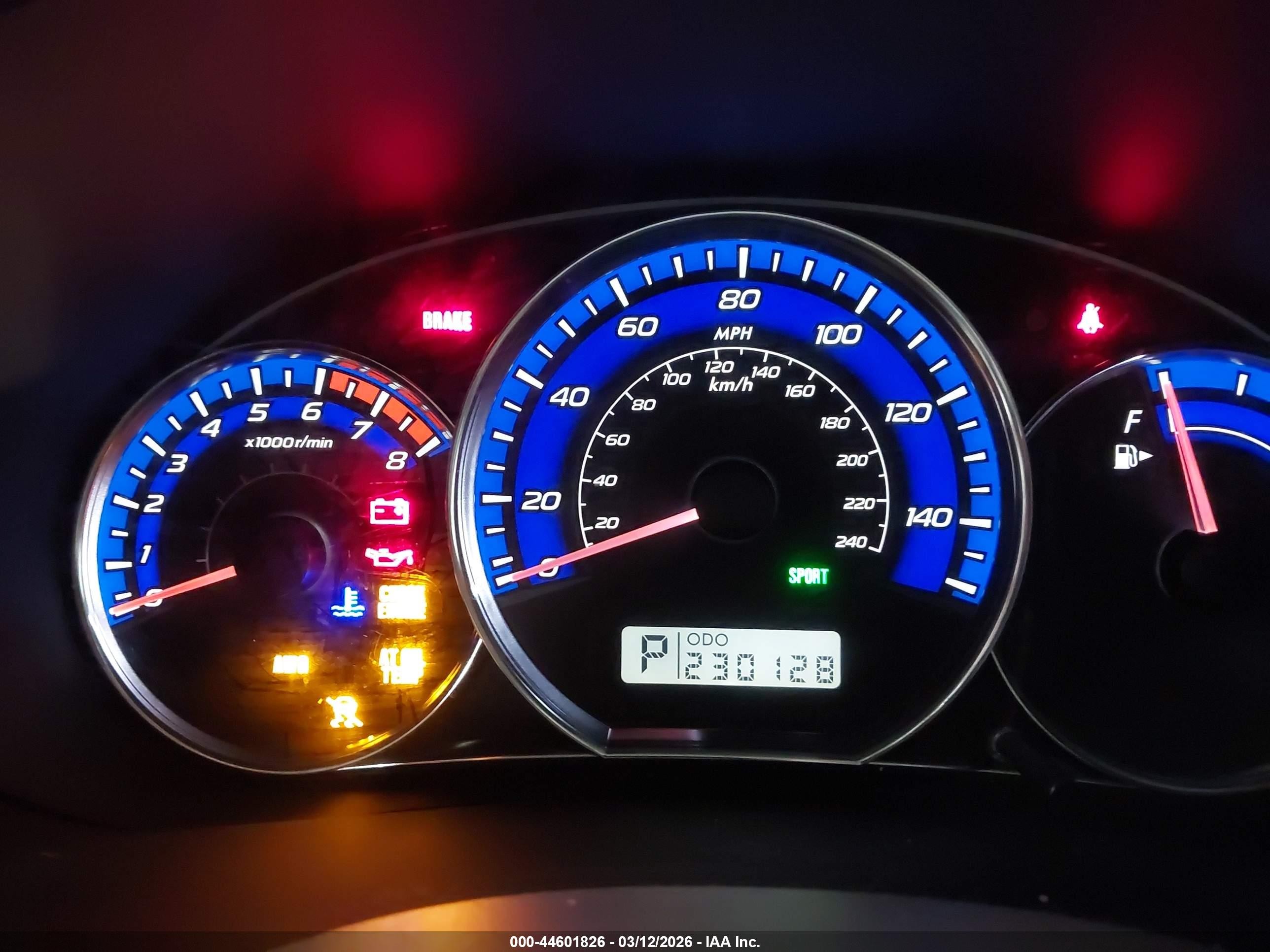 2010 Subaru Forester 2.5xt Limited Teal vin: JF2SH6FC2AH762403