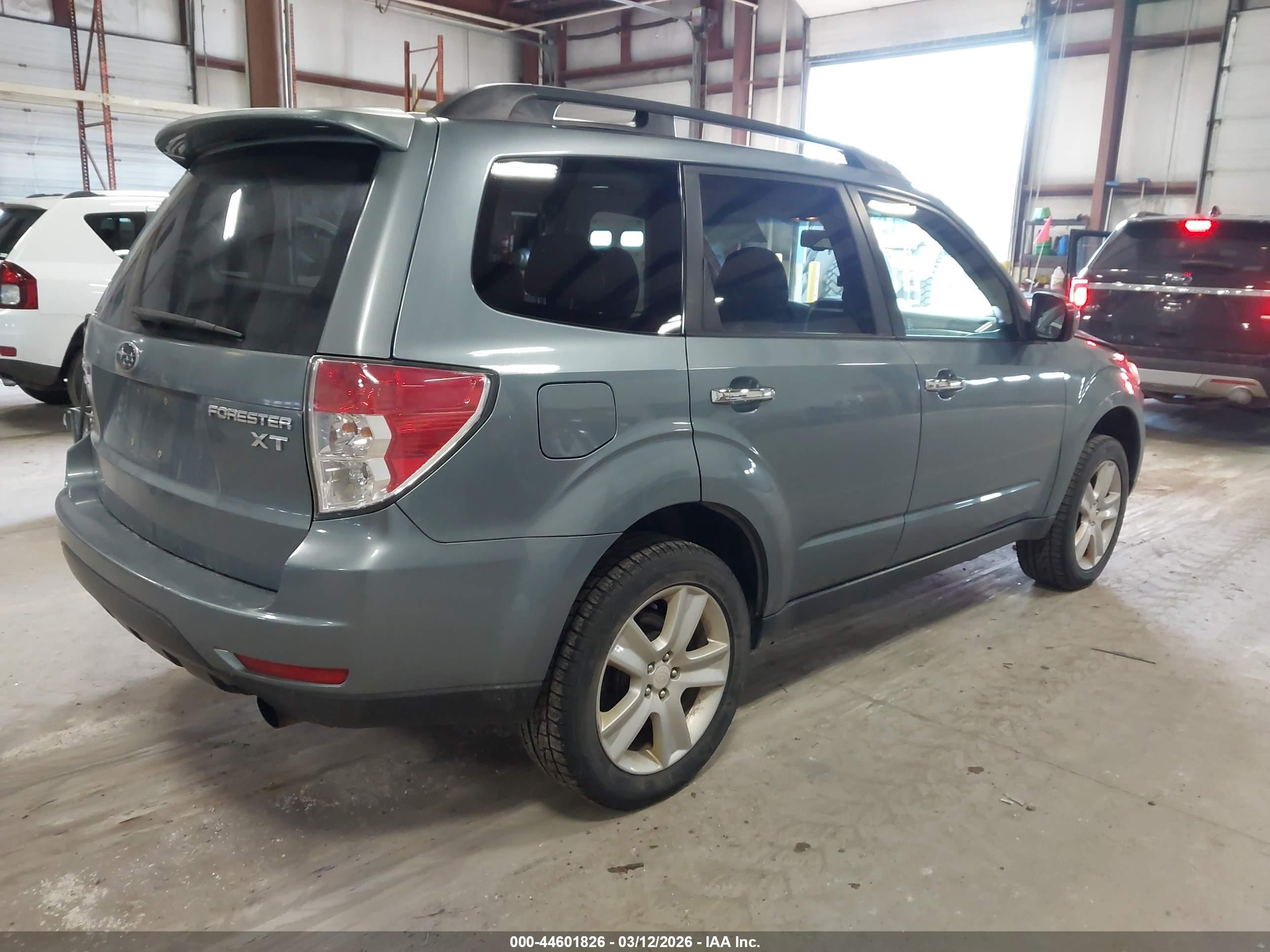 2010 Subaru Forester 2.5xt Limited Teal vin: JF2SH6FC2AH762403