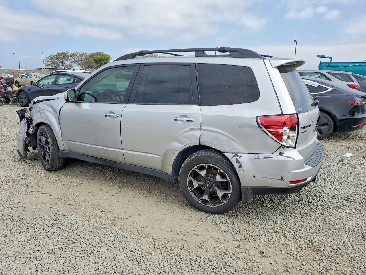 2010 Subaru Forester 2.5xt Limited Silver vin: JF2SH6FC2AH785857