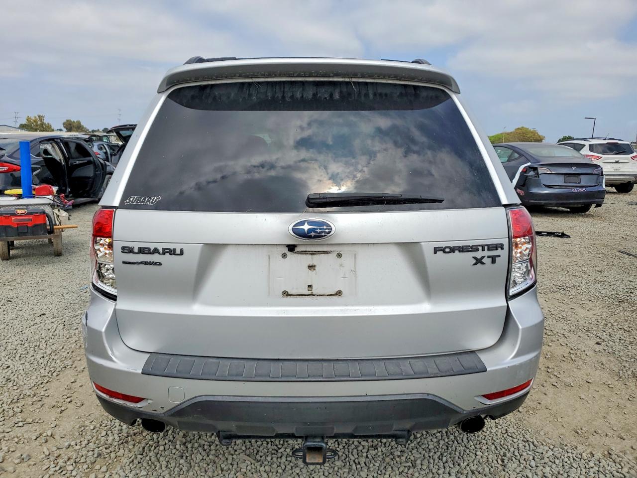 2010 Subaru Forester 2.5xt Limited Silver vin: JF2SH6FC2AH785857