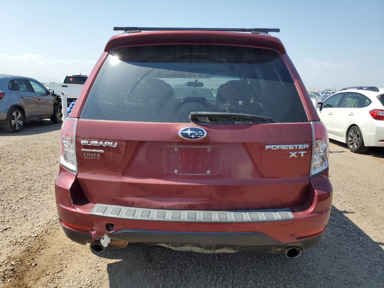 2010 Subaru Forester 2.5xt Limited Red vin: JF2SH6FC2AH913112