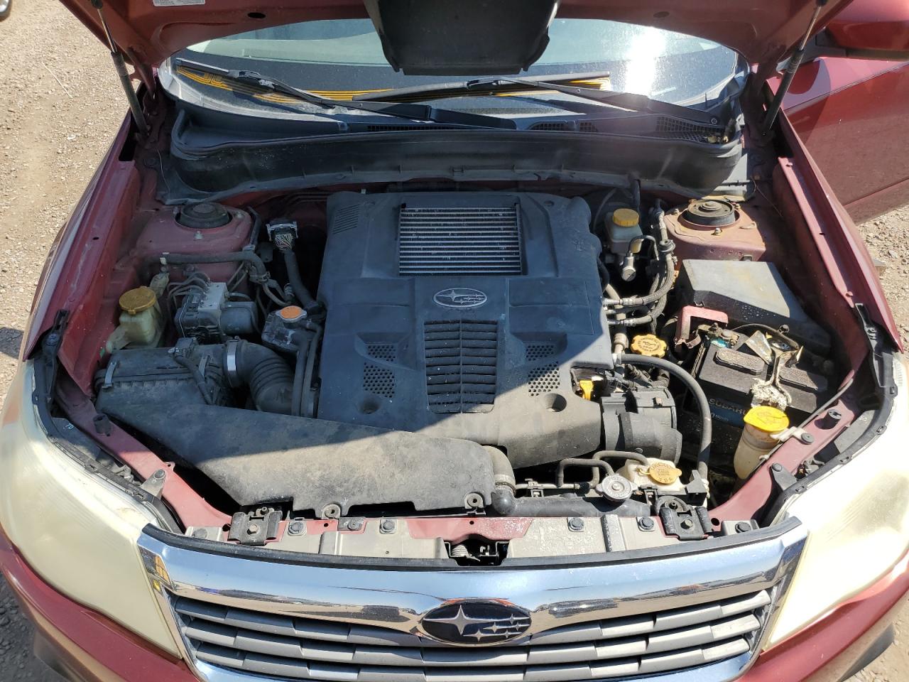 2010 Subaru Forester 2.5xt Limited Red vin: JF2SH6FC2AH913112