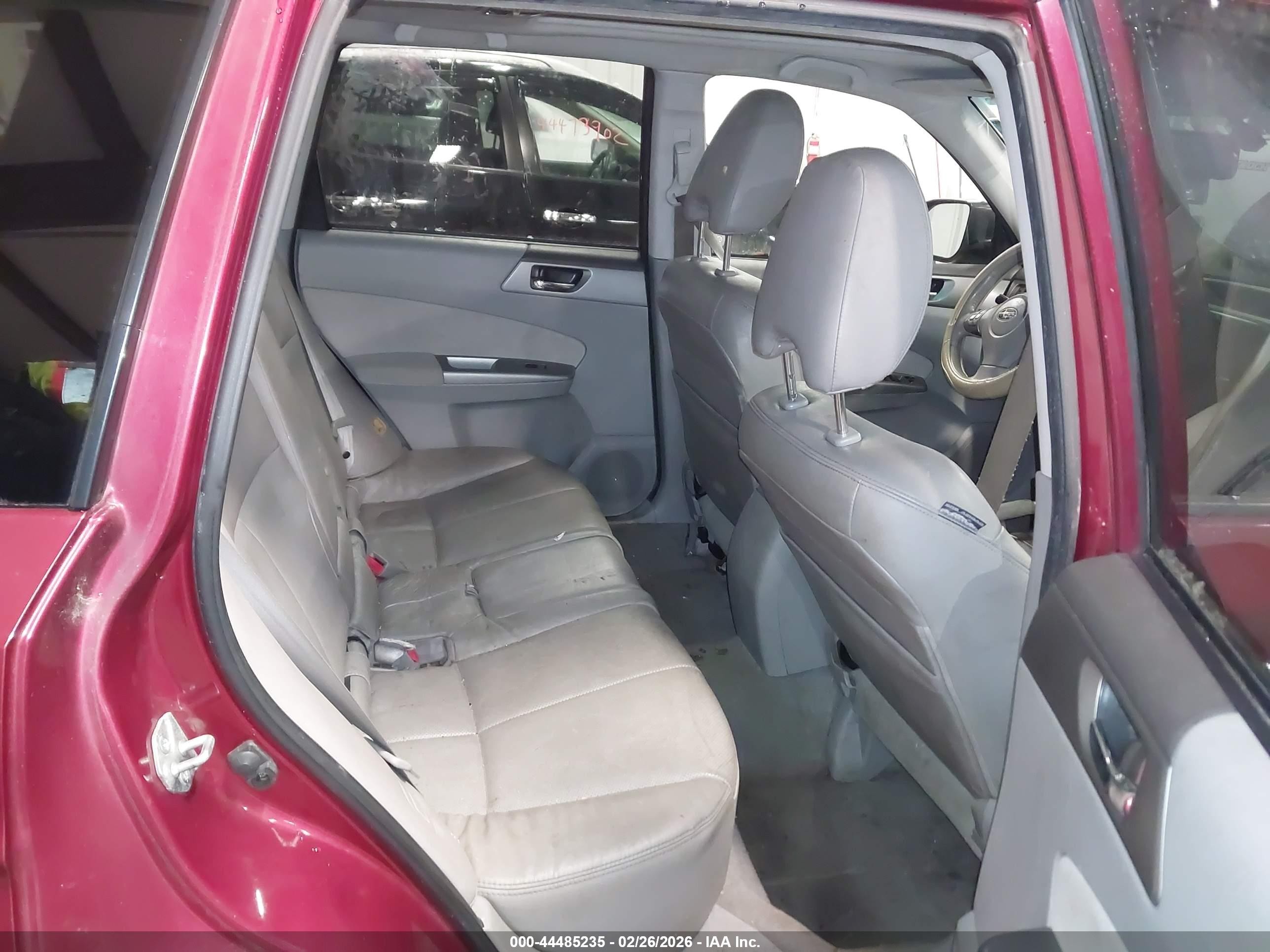 2010 Subaru Forester 2.5xt Limited Red vin: JF2SH6FC3AH710844