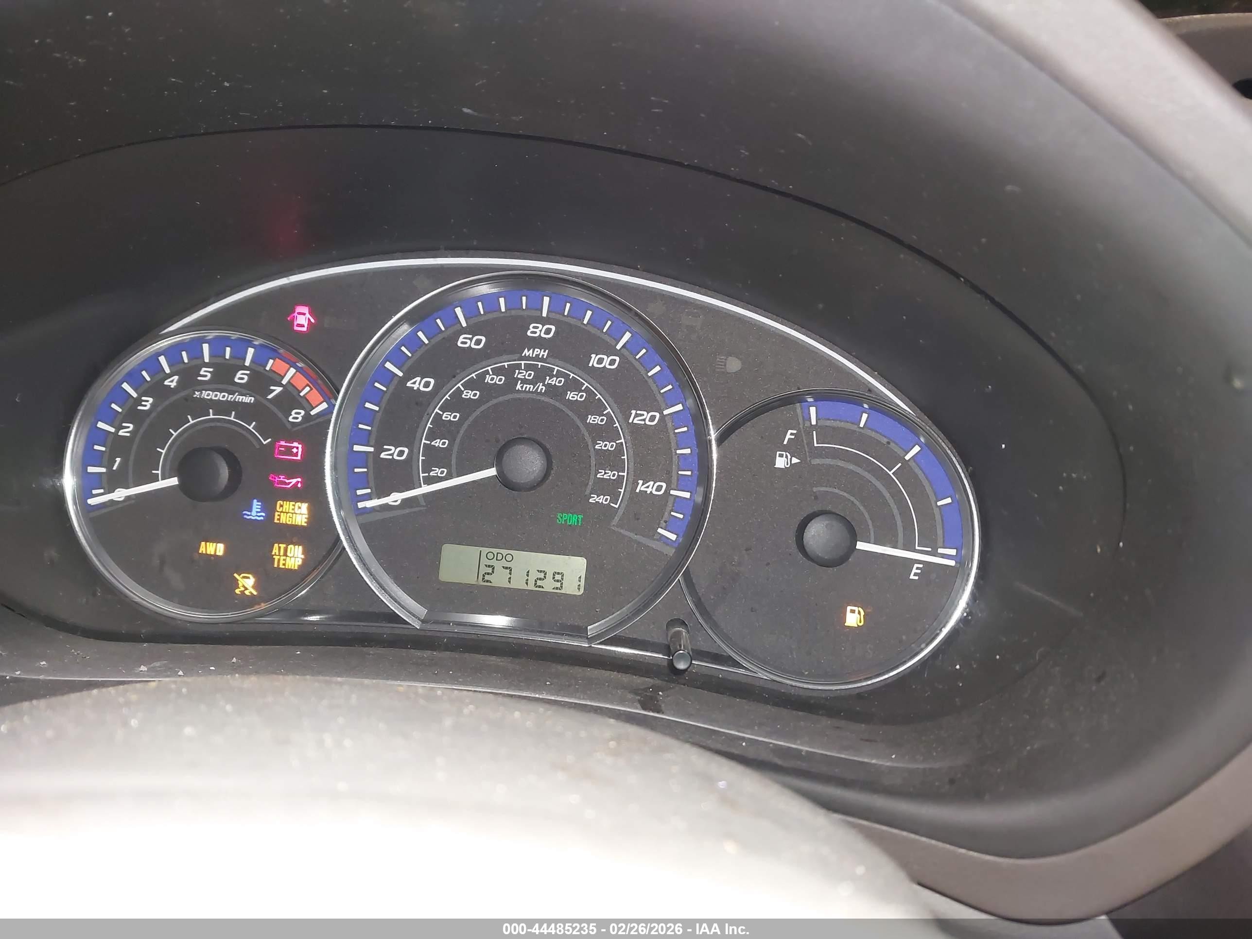 2010 Subaru Forester 2.5xt Limited Red vin: JF2SH6FC3AH710844
