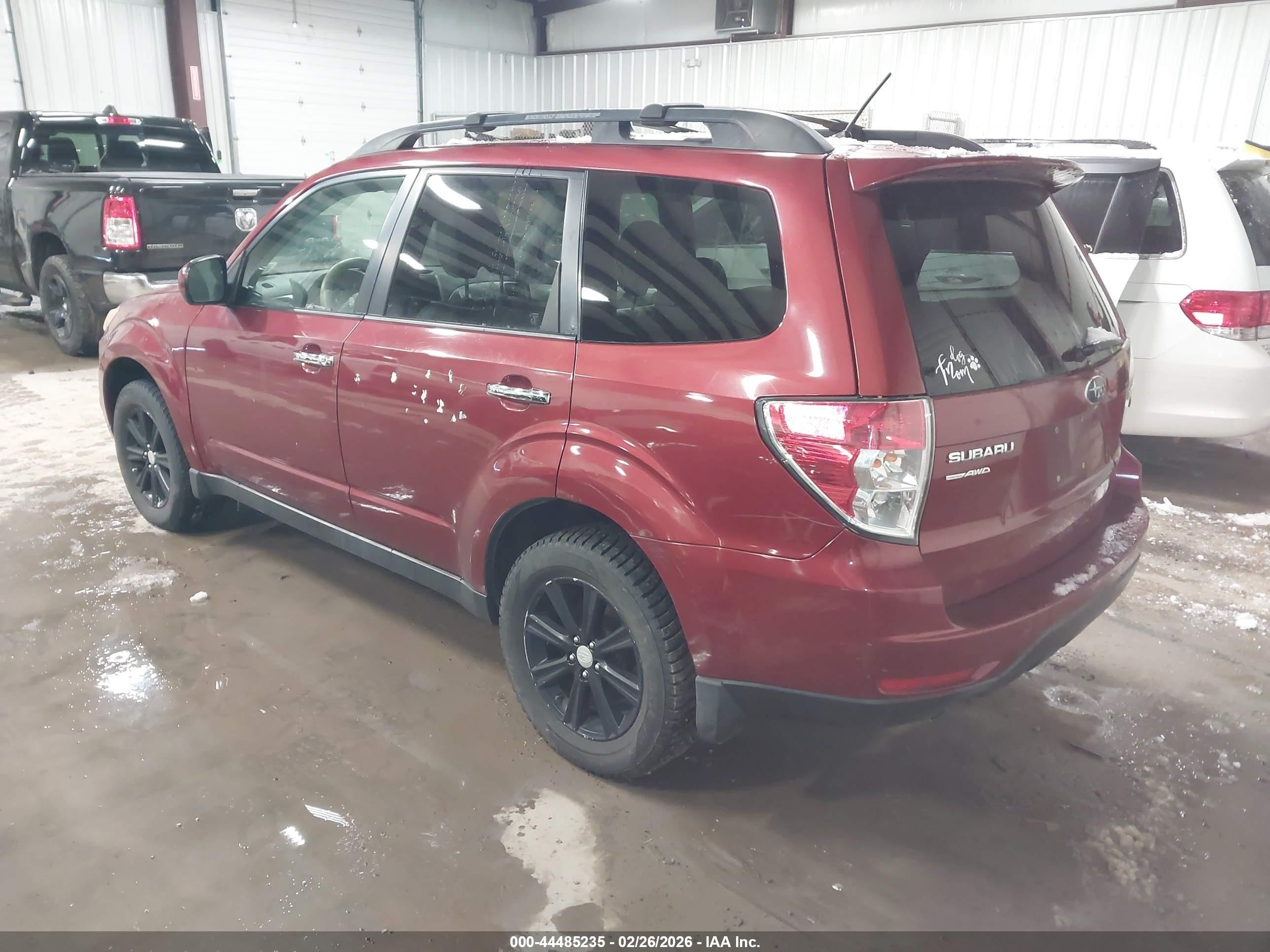 2010 Subaru Forester 2.5xt Limited Red vin: JF2SH6FC3AH710844