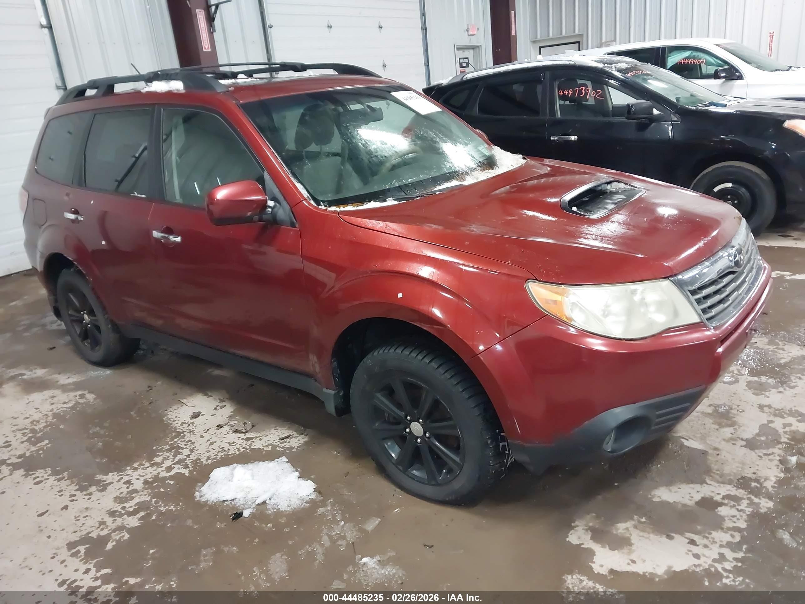 2010 Subaru Forester 2.5xt Limited Red vin: JF2SH6FC3AH710844
