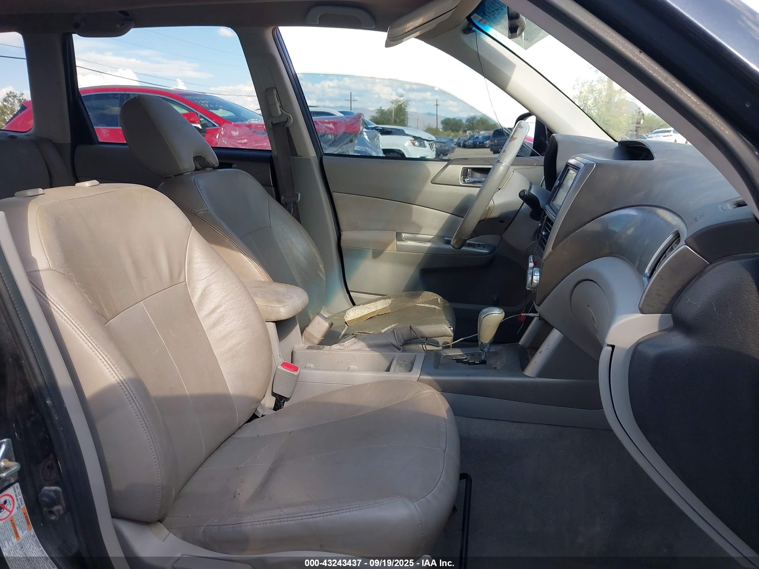 2010 Subaru Forester 2.5xt Limited Black vin: JF2SH6FC3AH727255