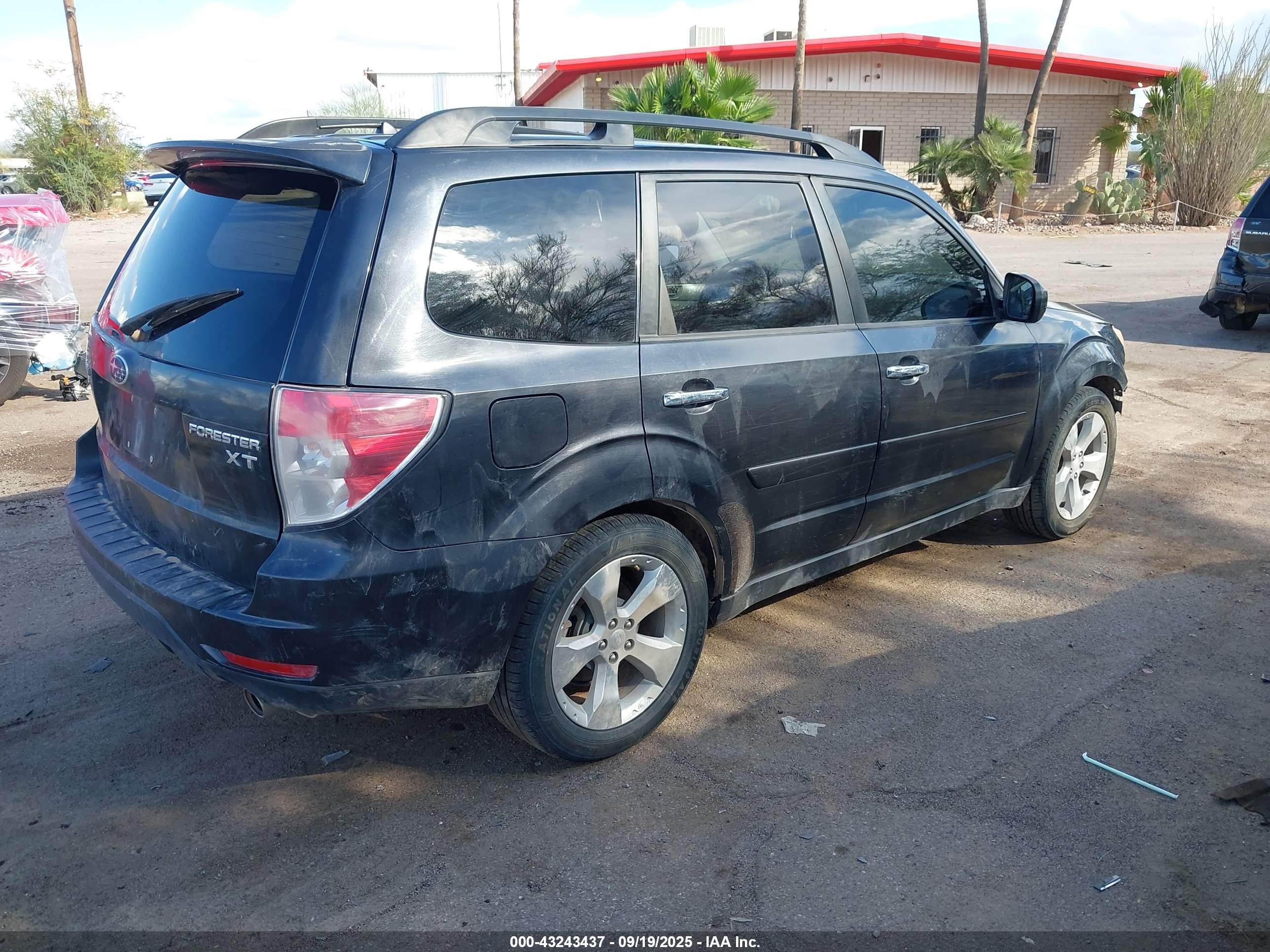 2010 Subaru Forester 2.5xt Limited Black vin: JF2SH6FC3AH727255