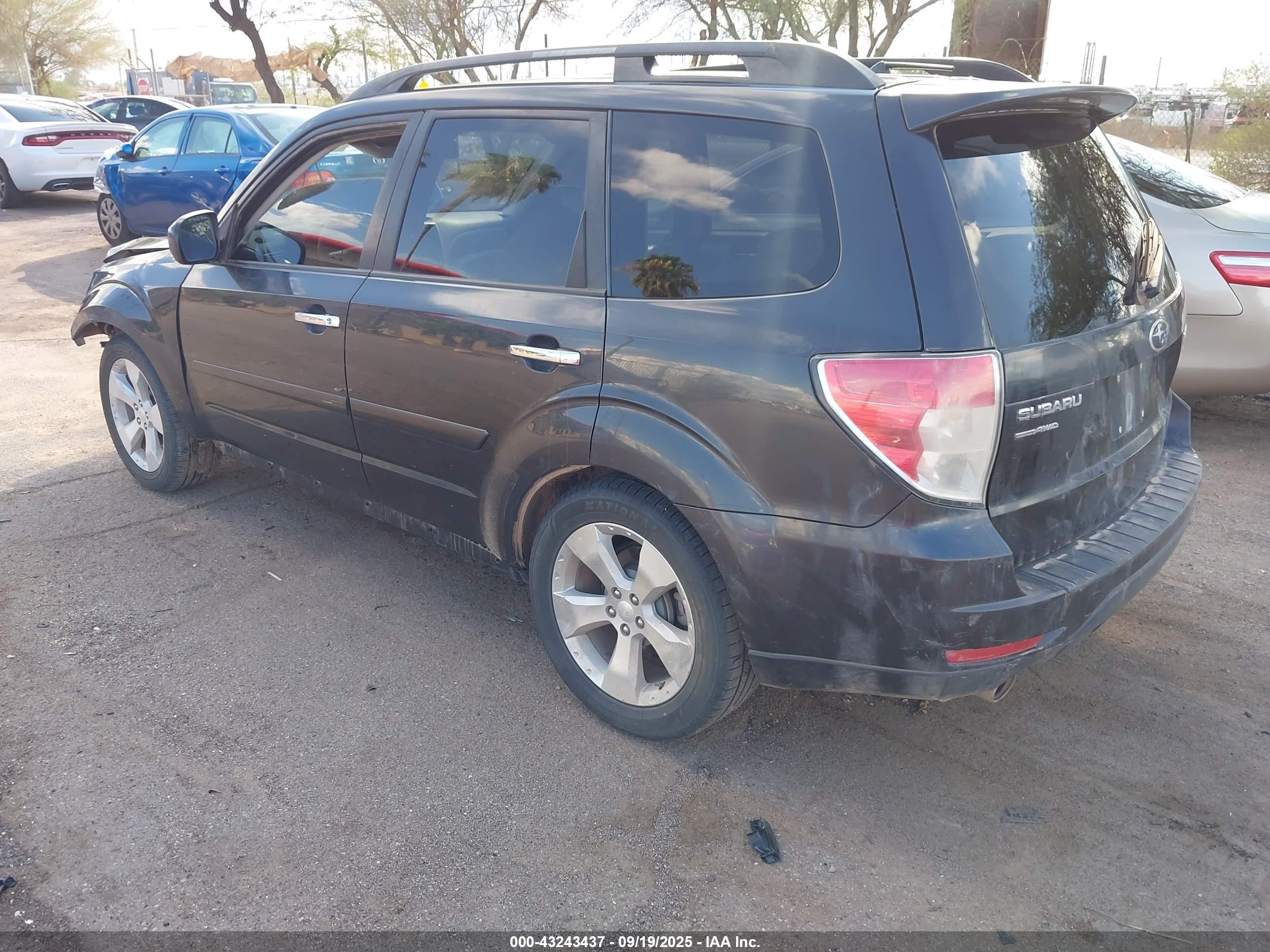 2010 Subaru Forester 2.5xt Limited Black vin: JF2SH6FC3AH727255