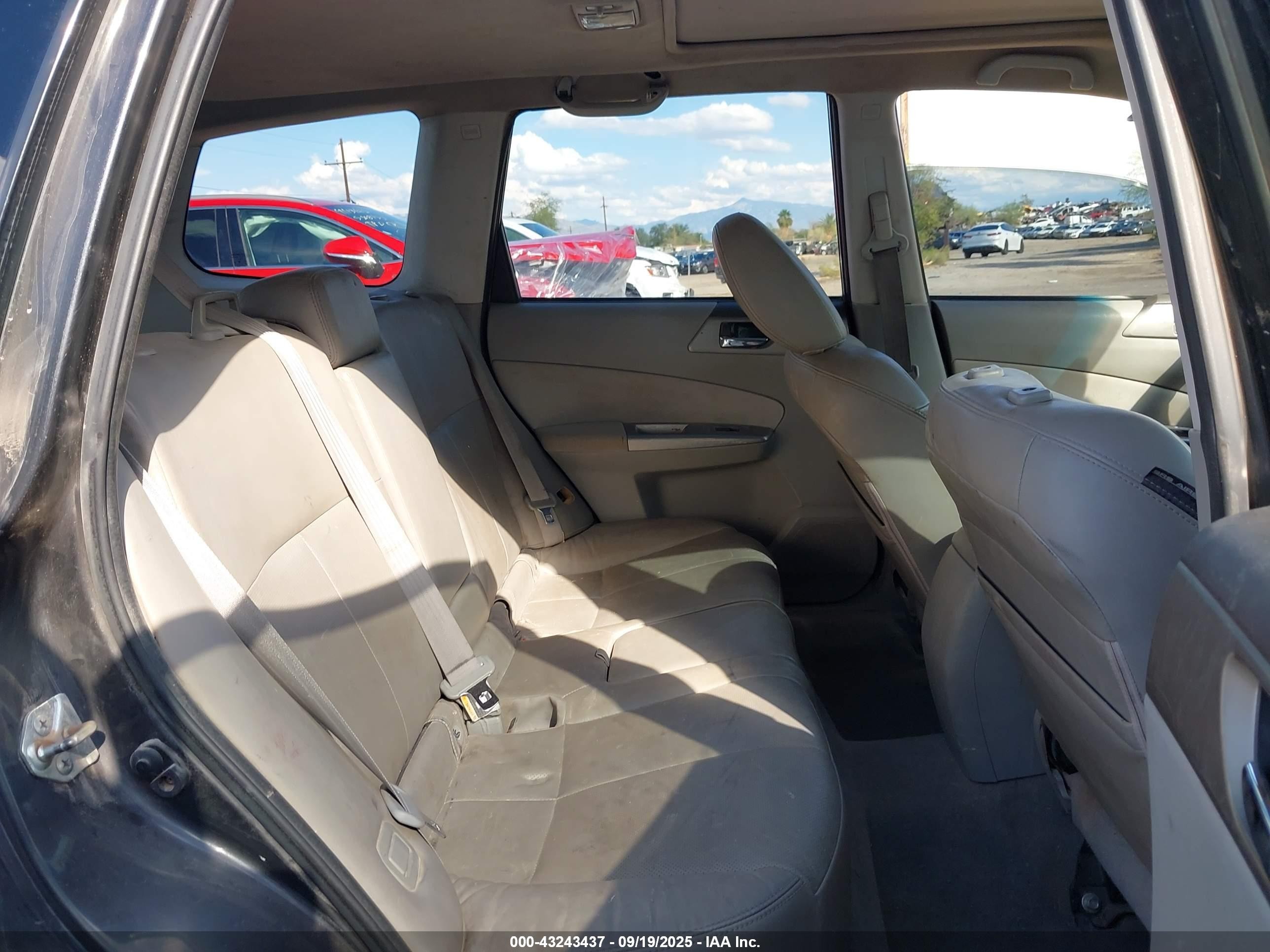 2010 Subaru Forester 2.5xt Limited Black vin: JF2SH6FC3AH727255