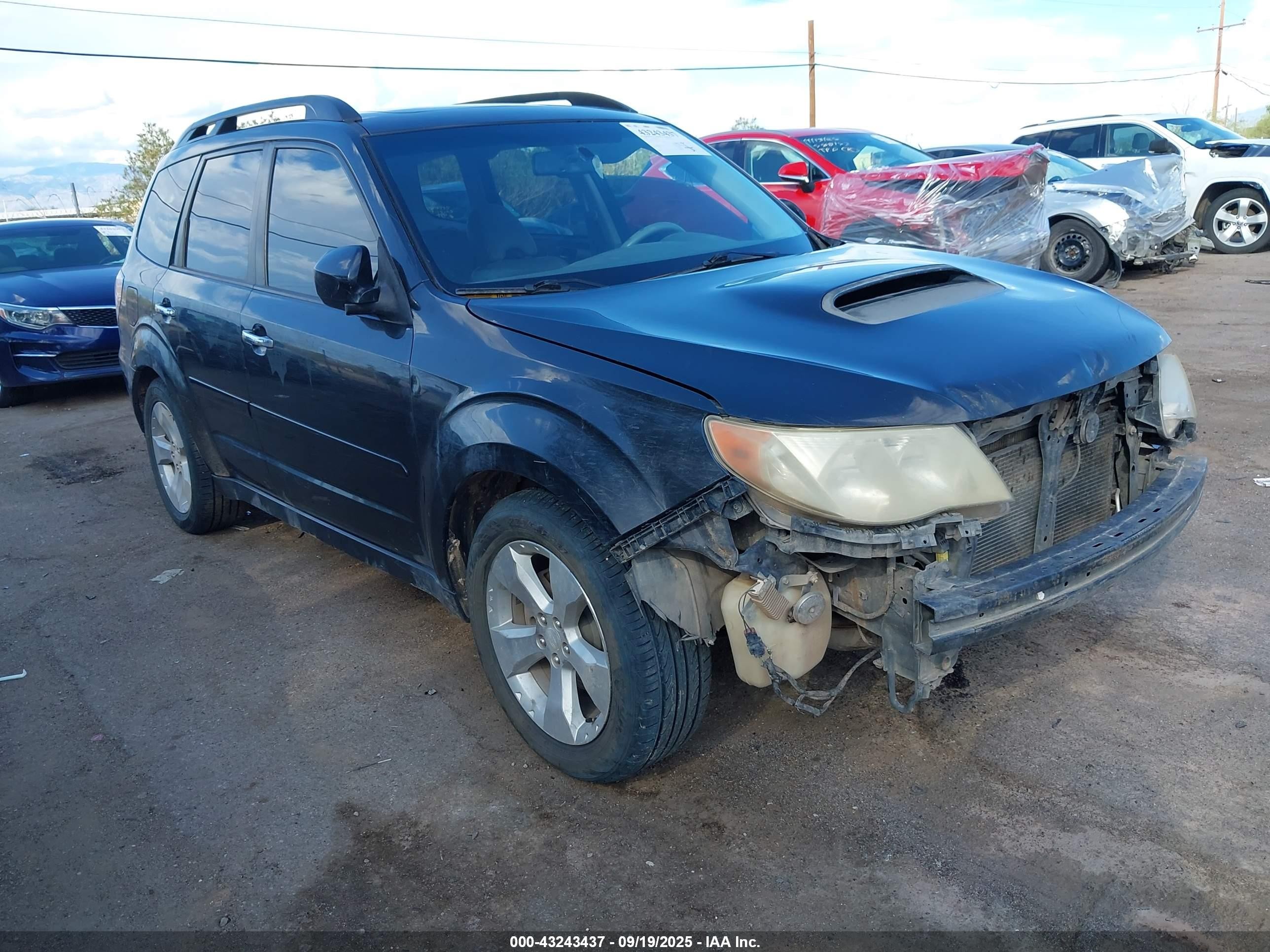 2010 Subaru Forester 2.5xt Limited Black vin: JF2SH6FC3AH727255