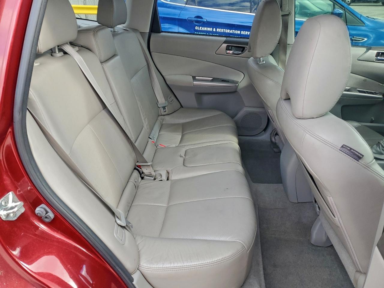 2010 Subaru Forester 2.5xt Limited Burgundy vin: JF2SH6FC3AH910848