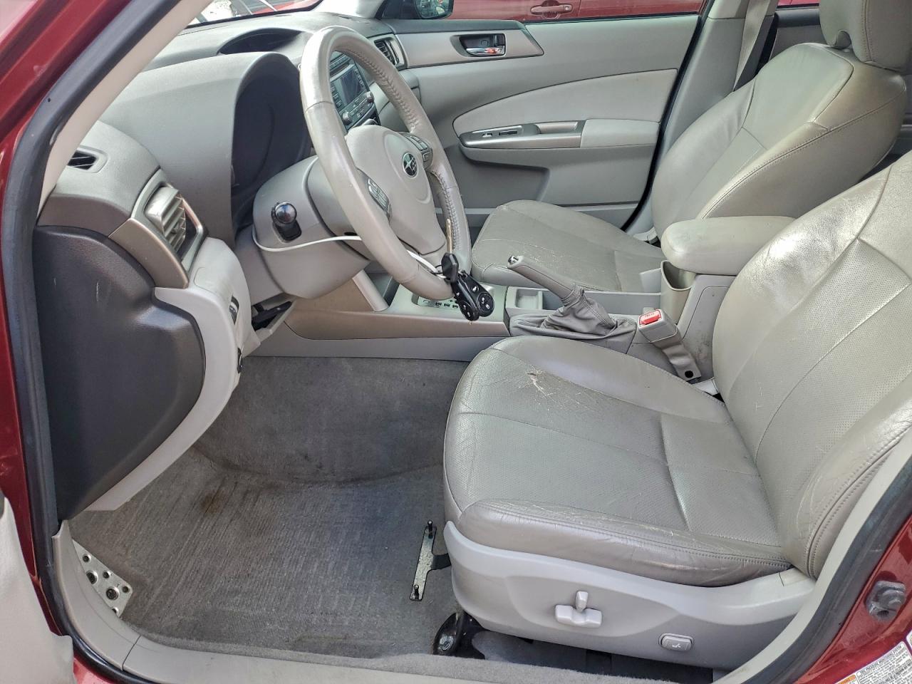 2010 Subaru Forester 2.5xt Limited Burgundy vin: JF2SH6FC3AH910848