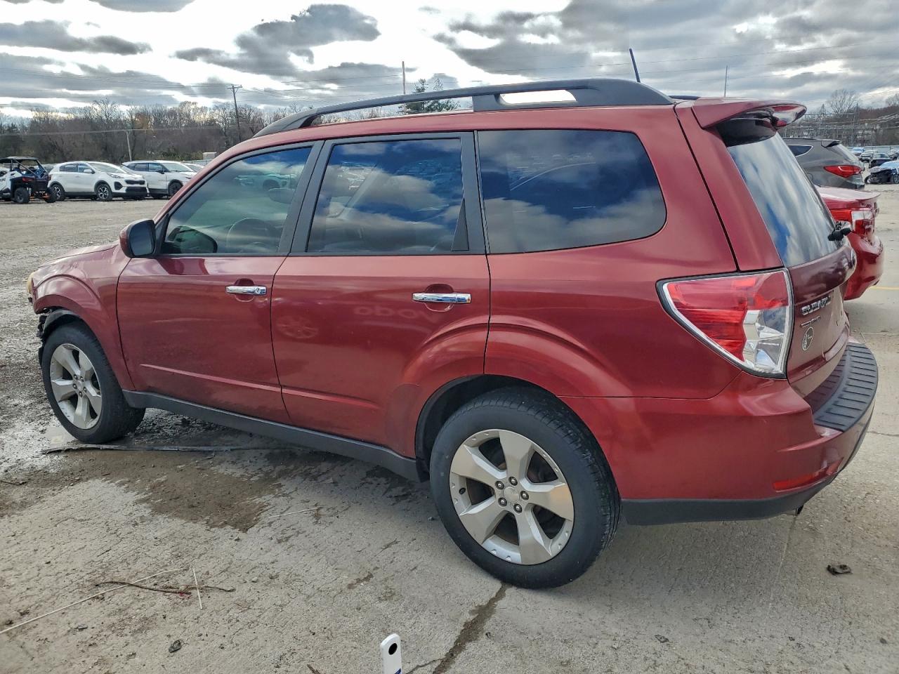2010 Subaru Forester 2.5xt Limited Burgundy vin: JF2SH6FC3AH910848