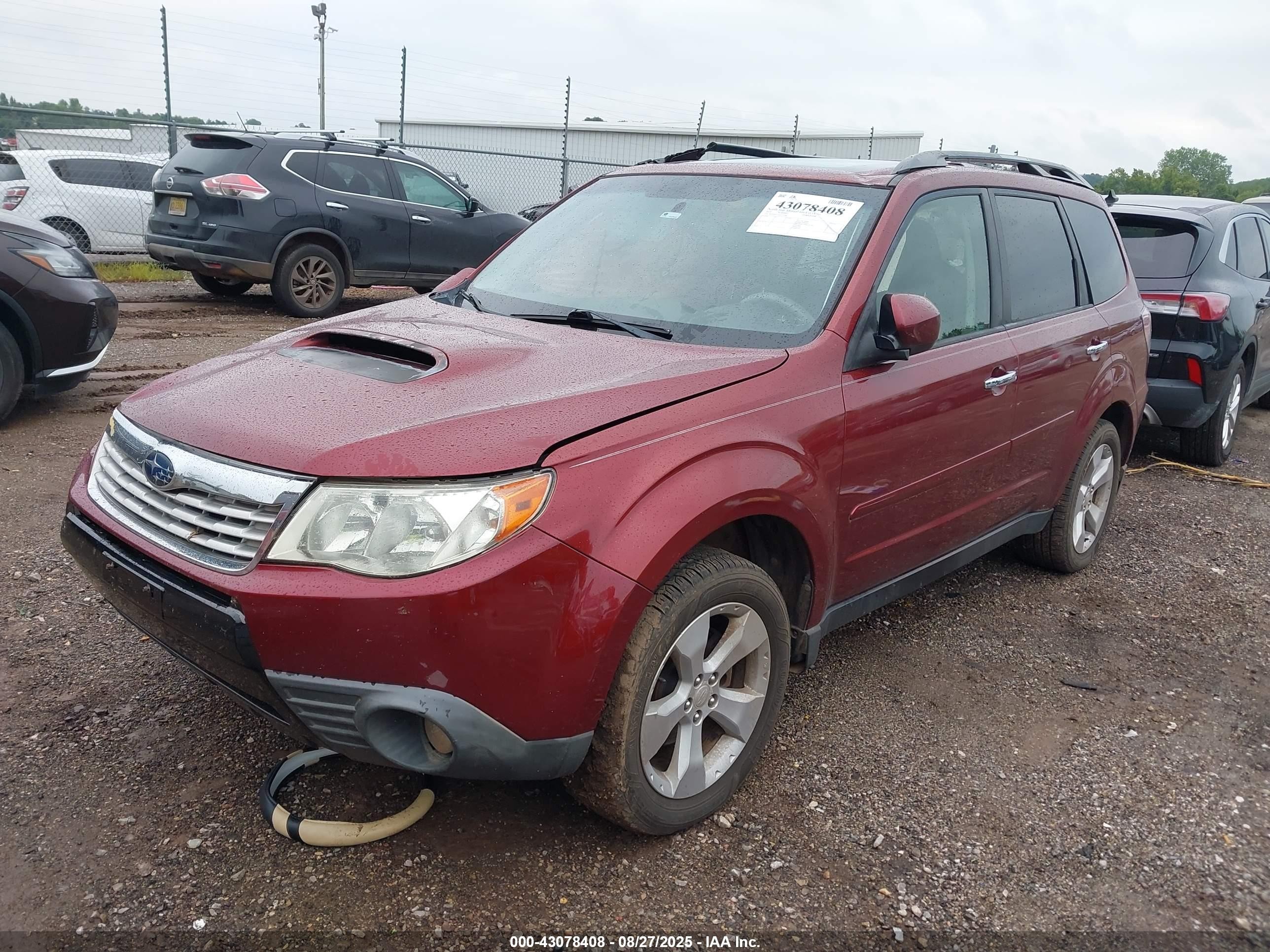 2010 Subaru Forester 2.5xt Limited Red vin: JF2SH6FC4AH715308