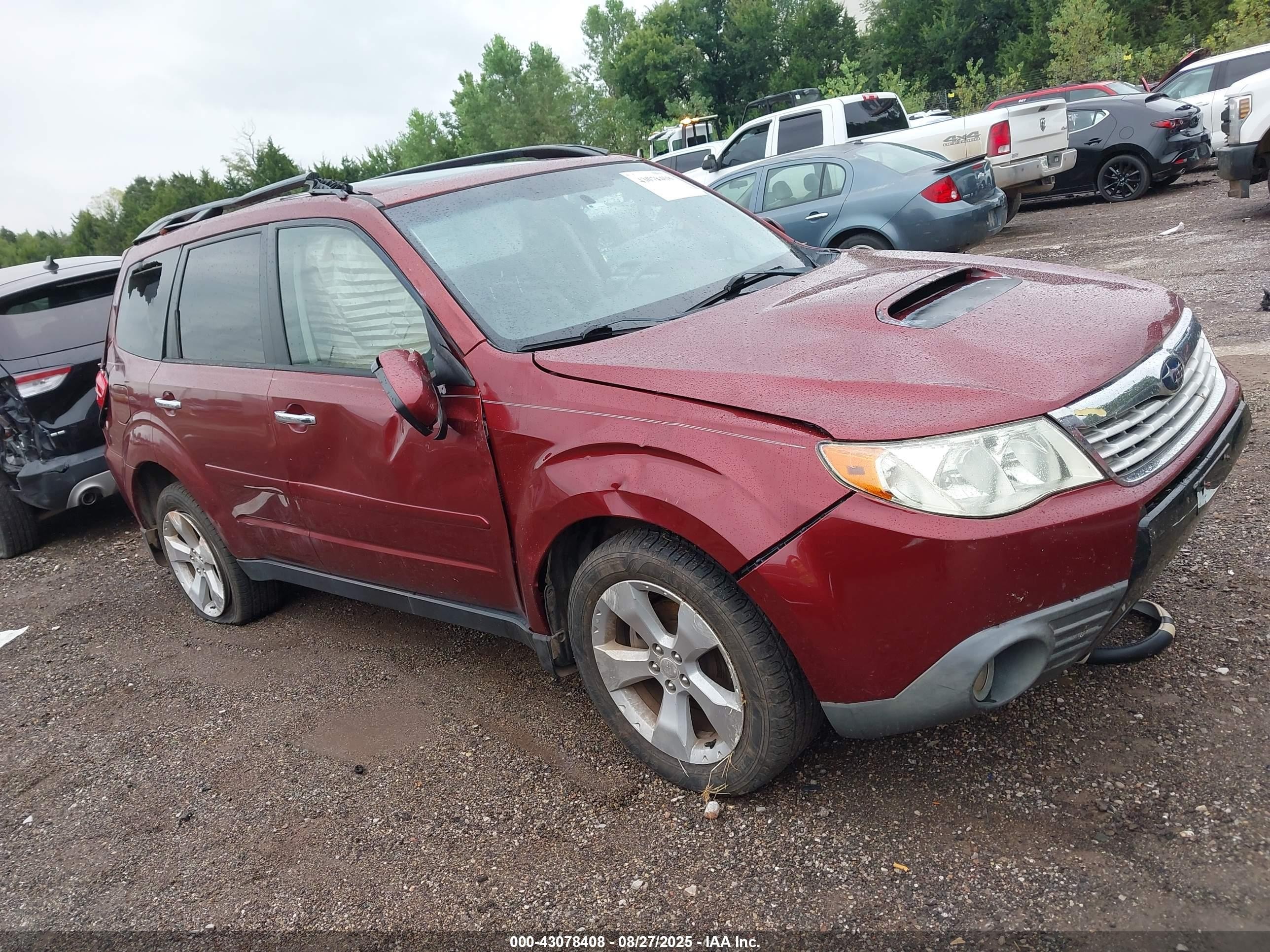 2010 Subaru Forester 2.5xt Limited Red vin: JF2SH6FC4AH715308