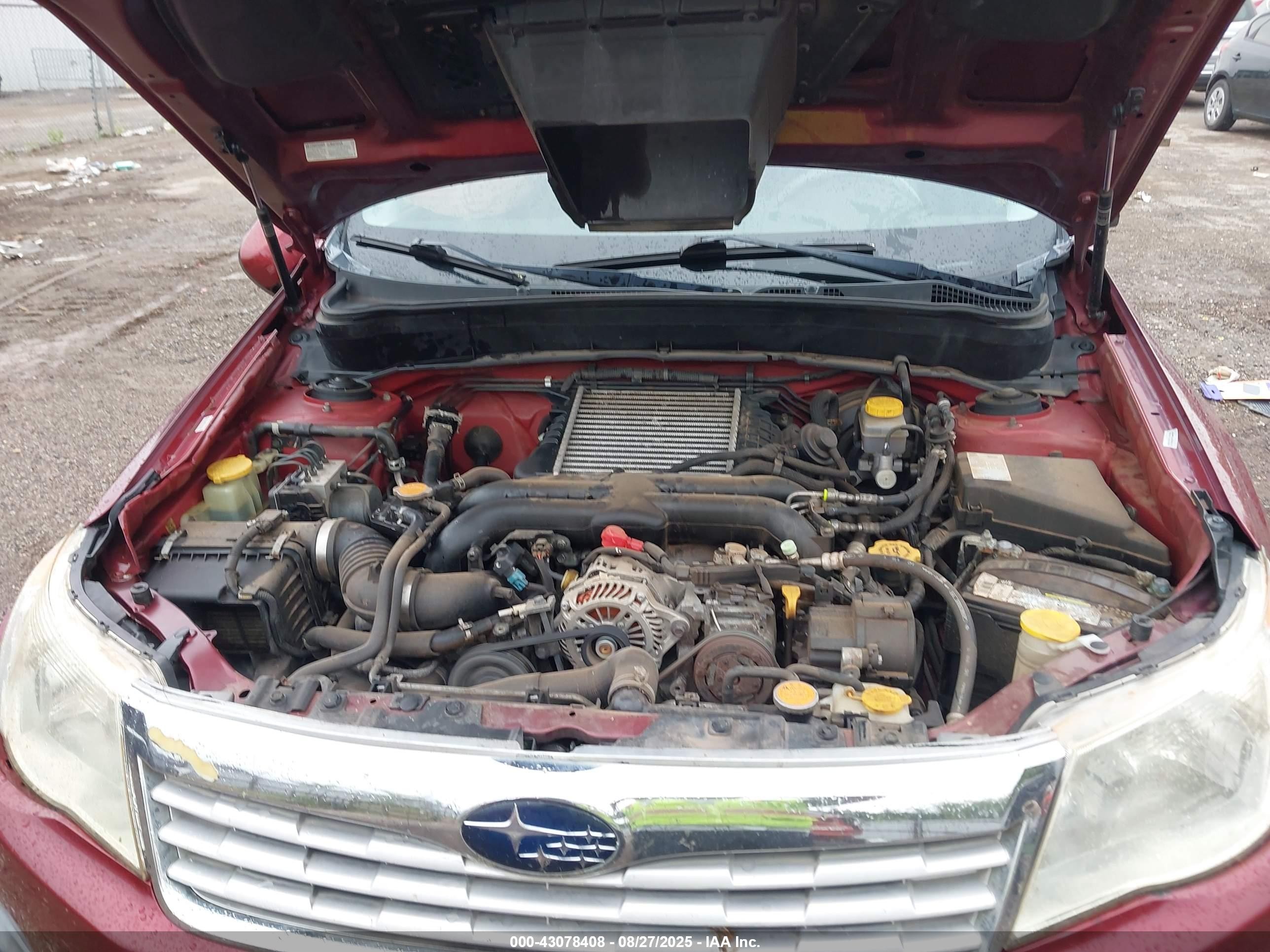2010 Subaru Forester 2.5xt Limited Red vin: JF2SH6FC4AH715308