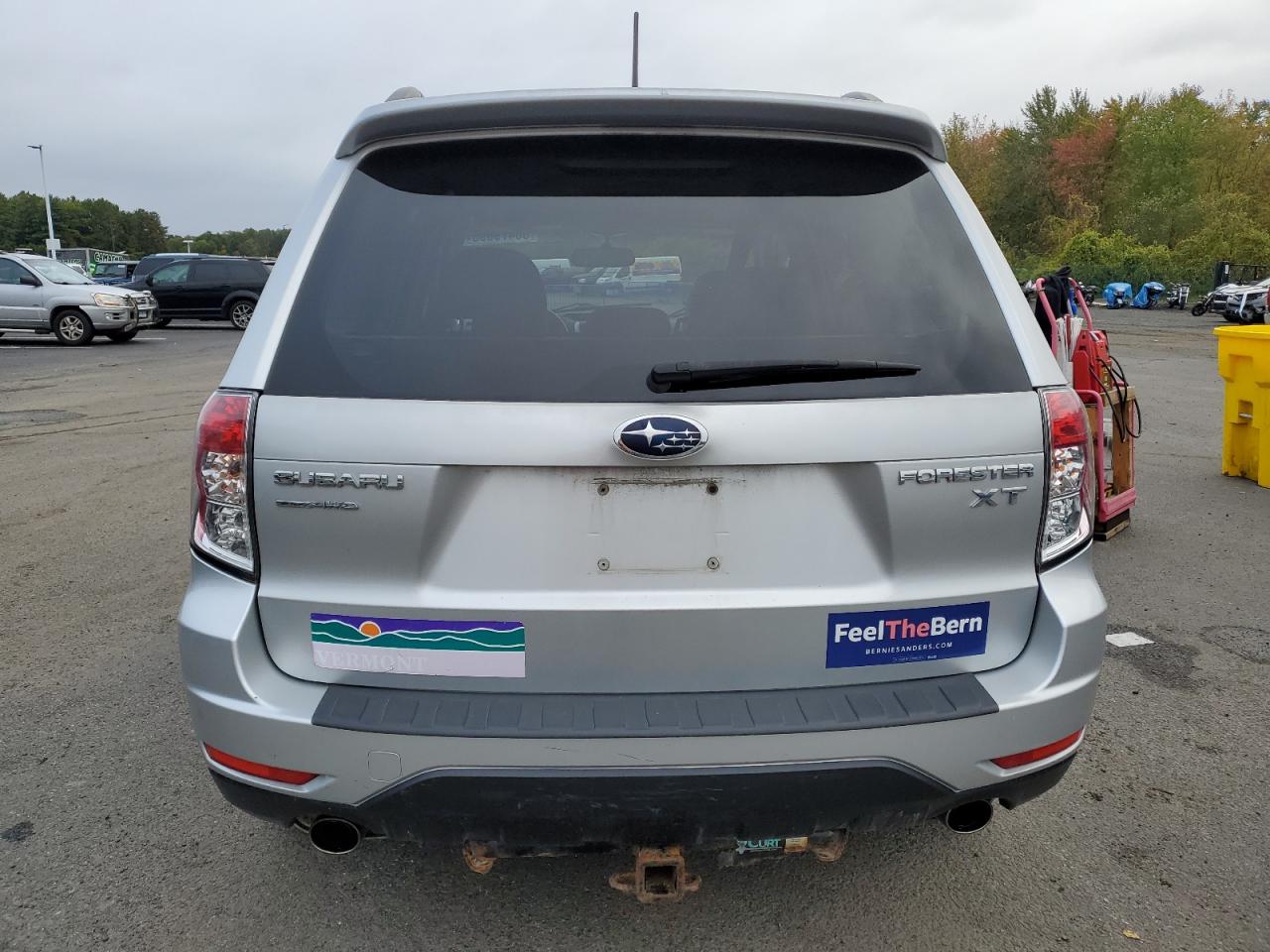 2010 Subaru Forester 2.5xt Limited Silver vin: JF2SH6FC4AH744887