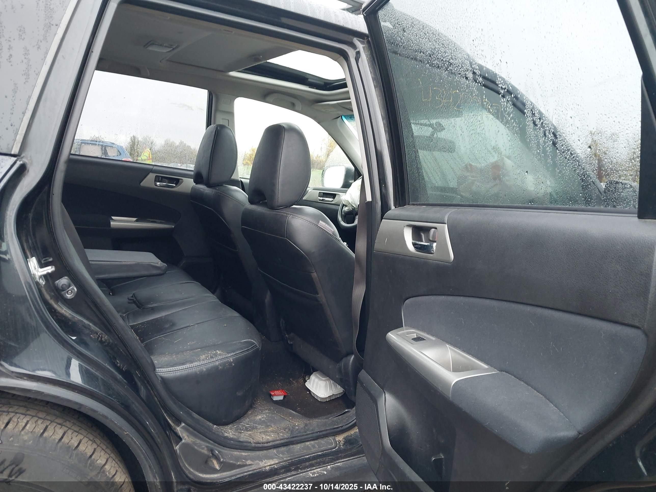 2010 Subaru Forester 2.5xt Limited Black vin: JF2SH6FC4AH772446