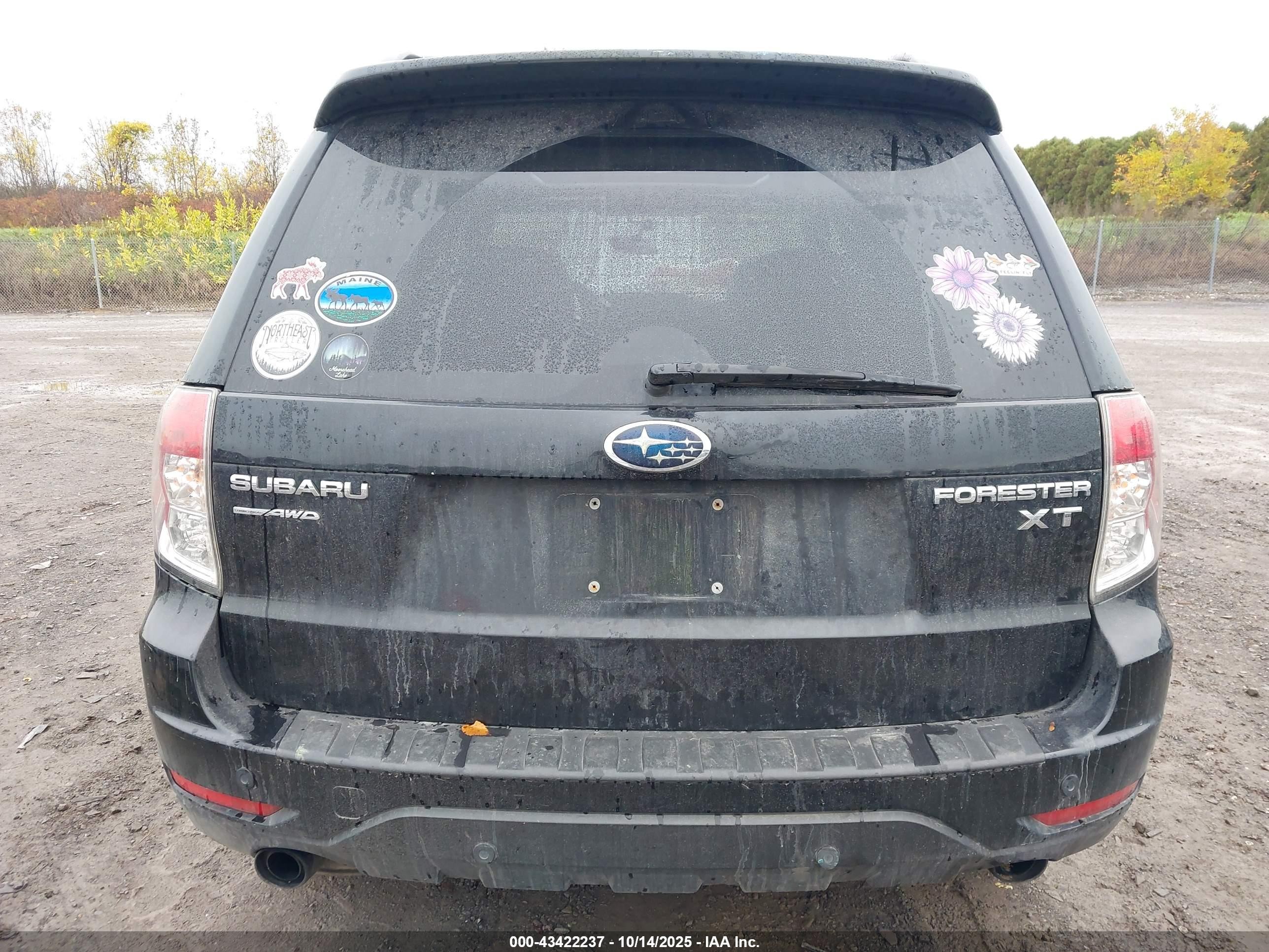 2010 Subaru Forester 2.5xt Limited Black vin: JF2SH6FC4AH772446