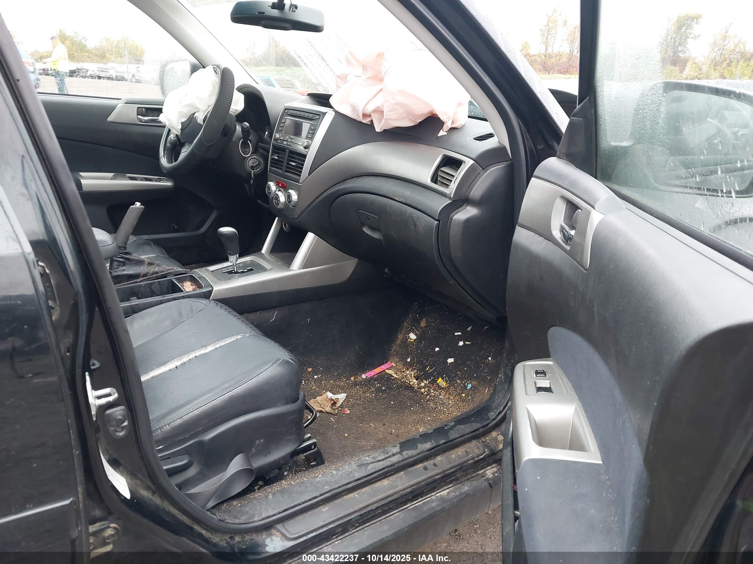 2010 Subaru Forester 2.5xt Limited Black vin: JF2SH6FC4AH772446