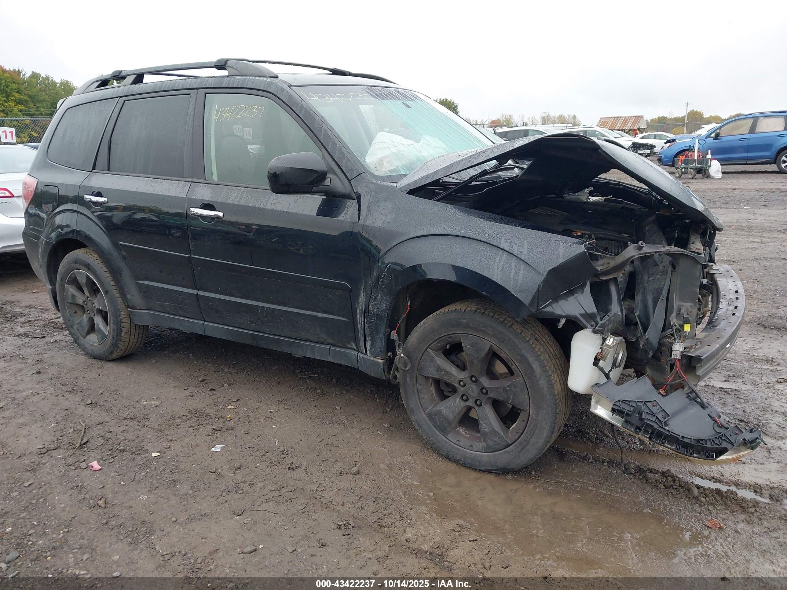 2010 Subaru Forester 2.5xt Limited Черный vin: JF2SH6FC4AH772446