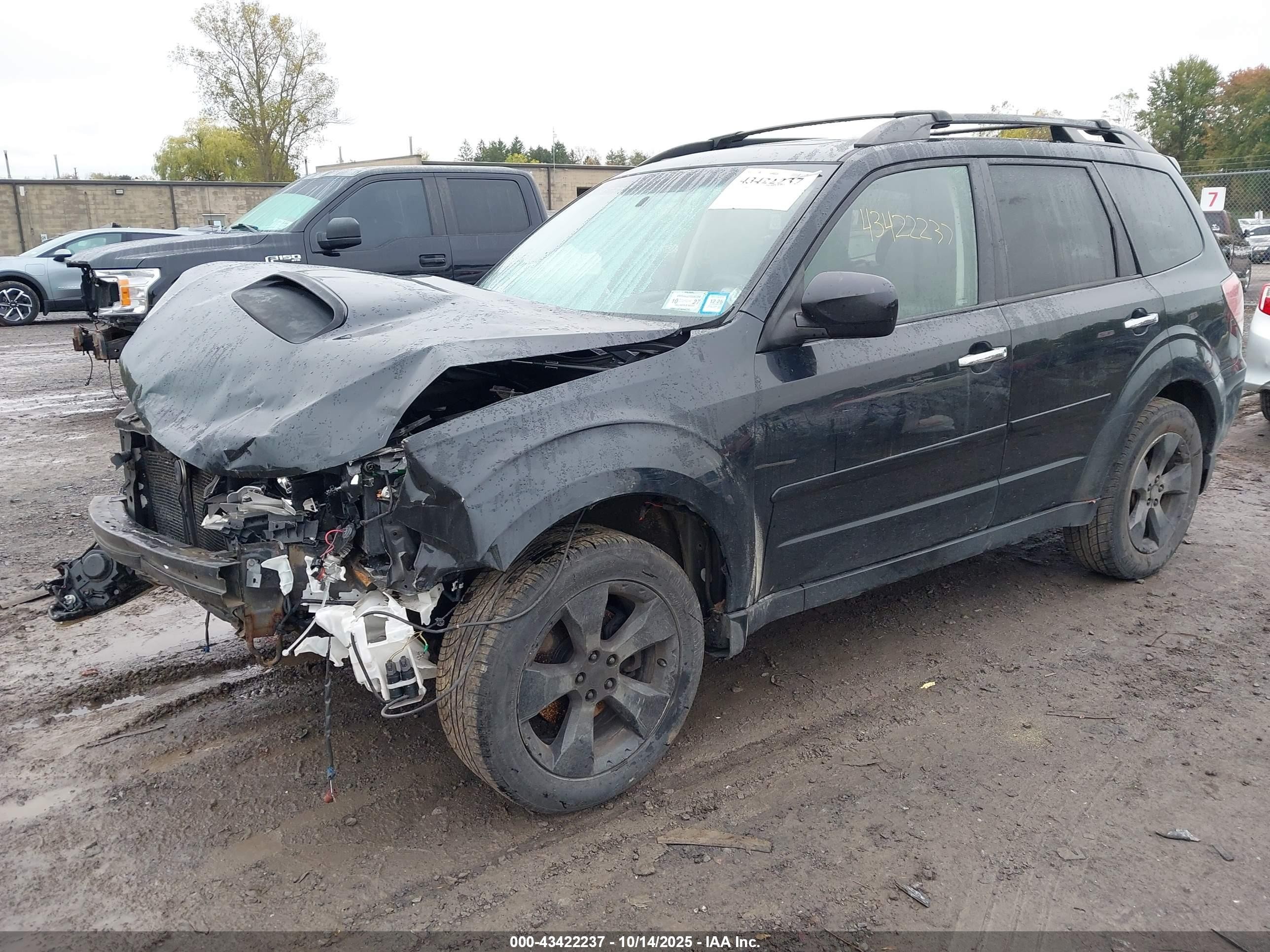 2010 Subaru Forester 2.5xt Limited Black vin: JF2SH6FC4AH772446
