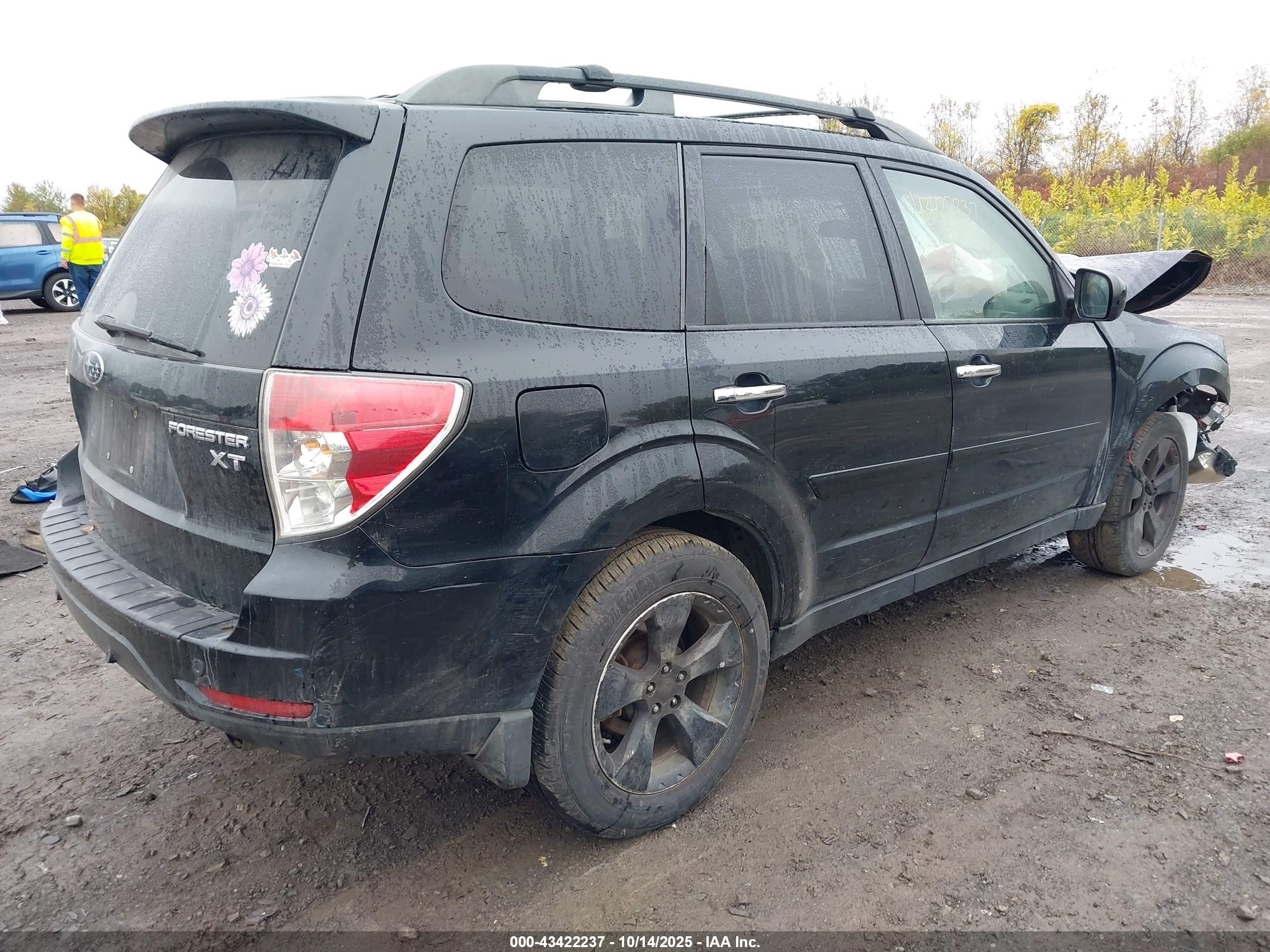 2010 Subaru Forester 2.5xt Limited Black vin: JF2SH6FC4AH772446
