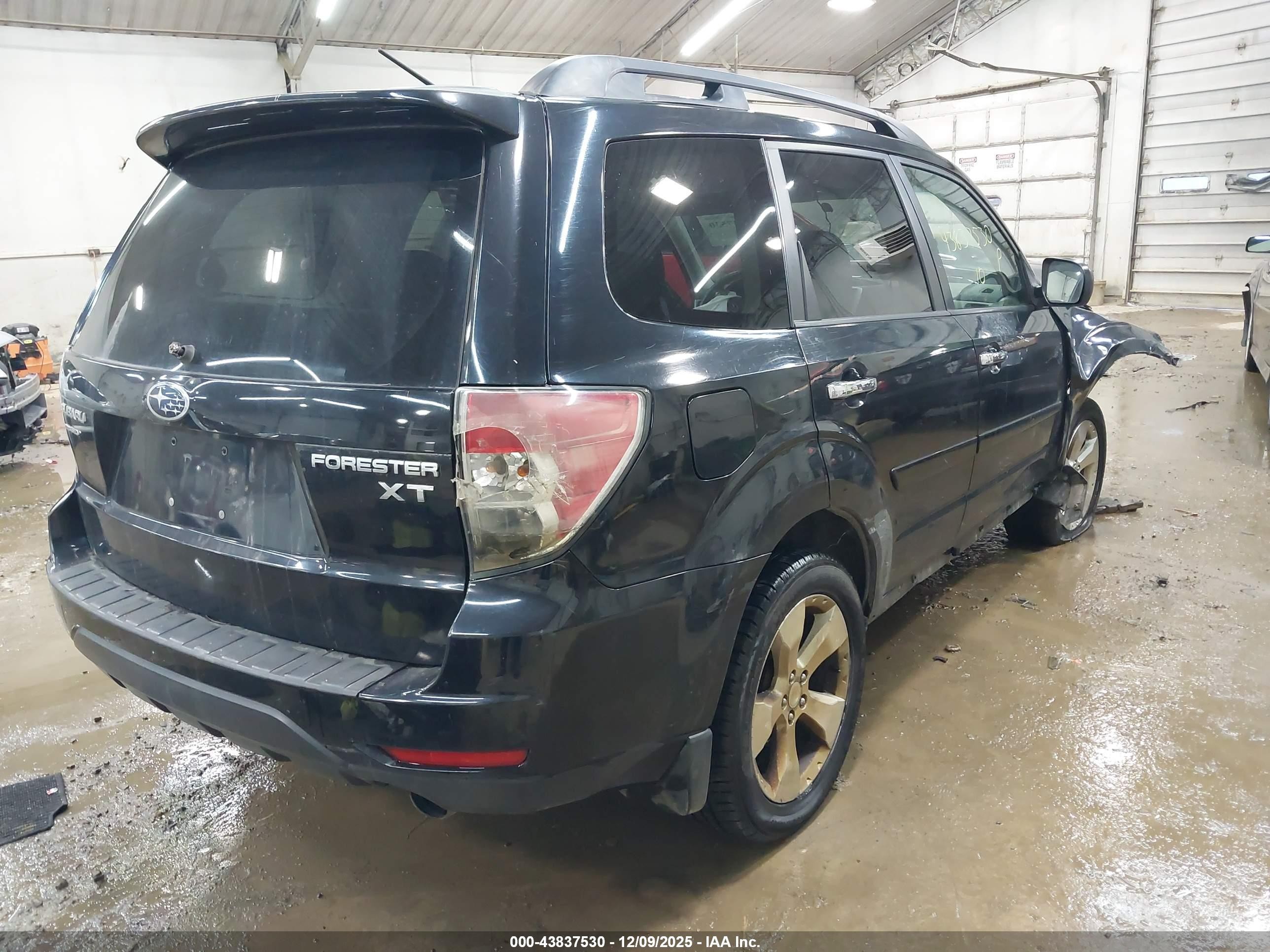 2010 Subaru Forester 2.5xt Limited Black vin: JF2SH6FC4AH788596