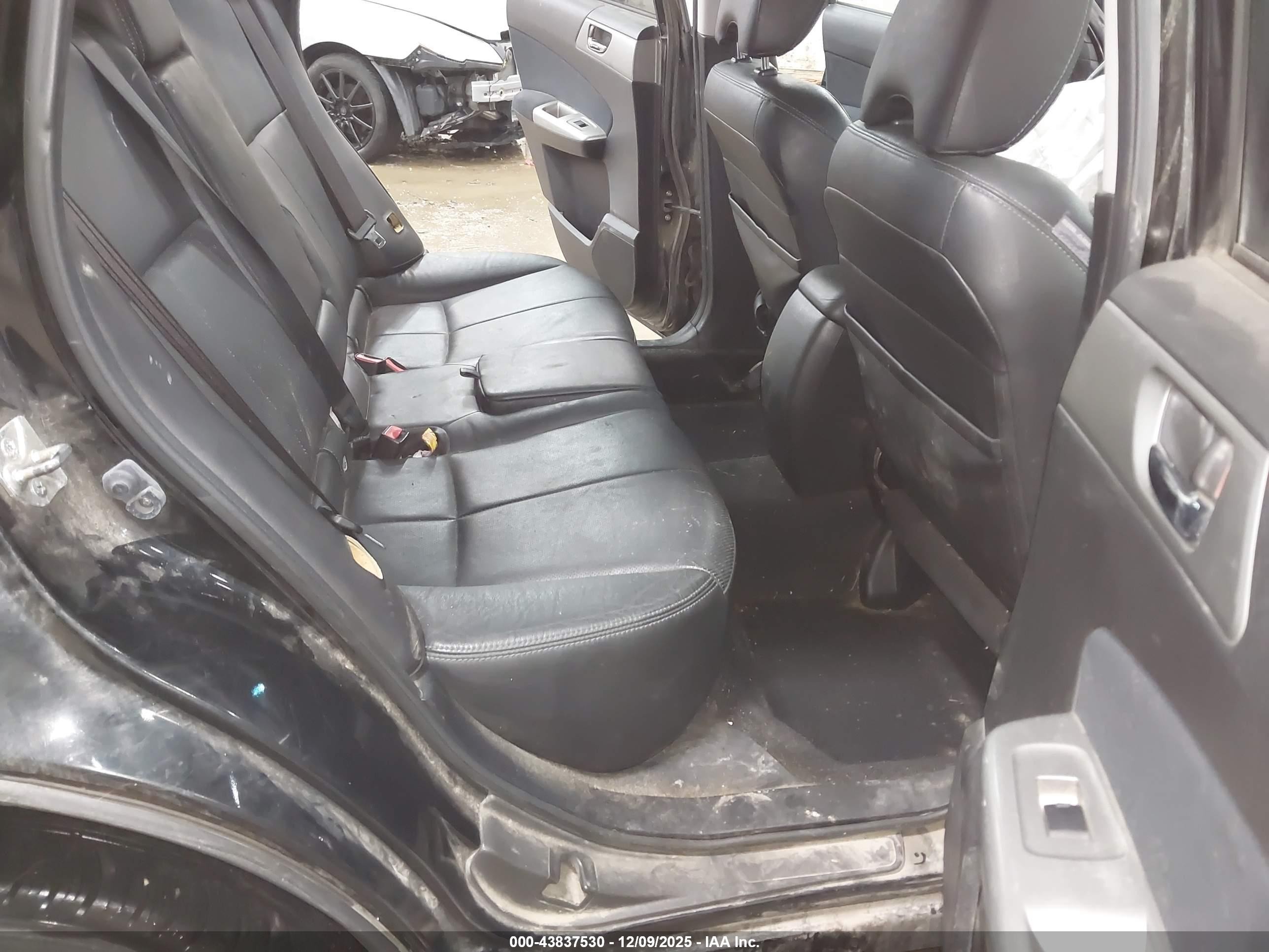 2010 Subaru Forester 2.5xt Limited Black vin: JF2SH6FC4AH788596