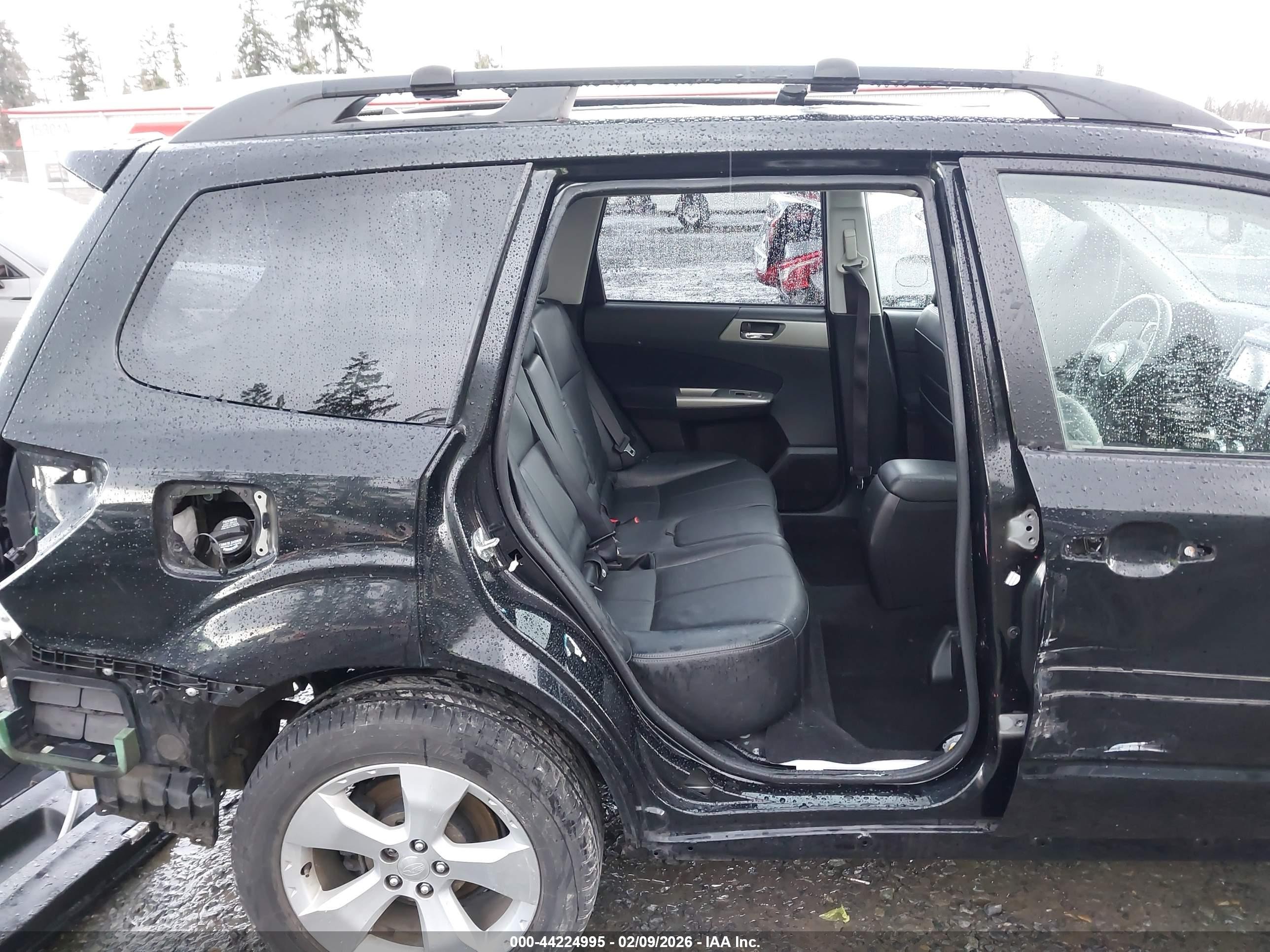 2010 Subaru Forester 2.5xt Limited Black vin: JF2SH6FC4AH791935