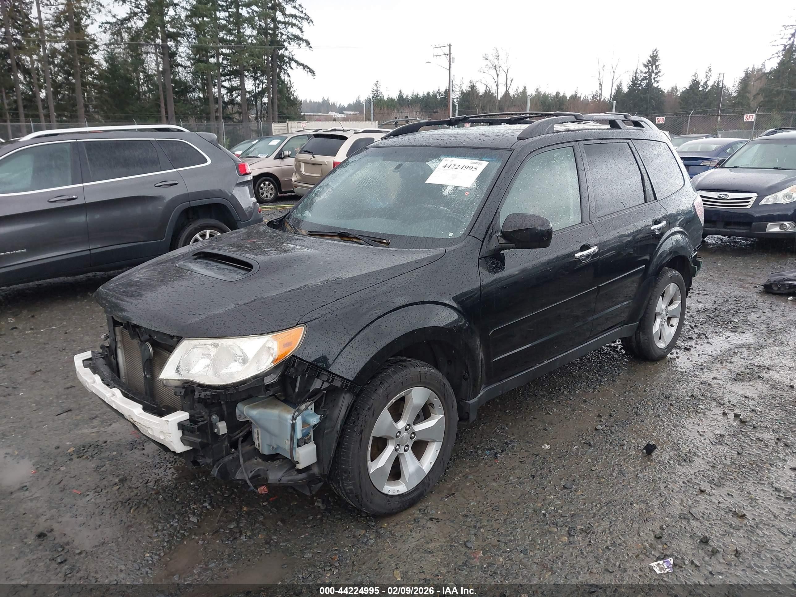 2010 Subaru Forester 2.5xt Limited Black vin: JF2SH6FC4AH791935