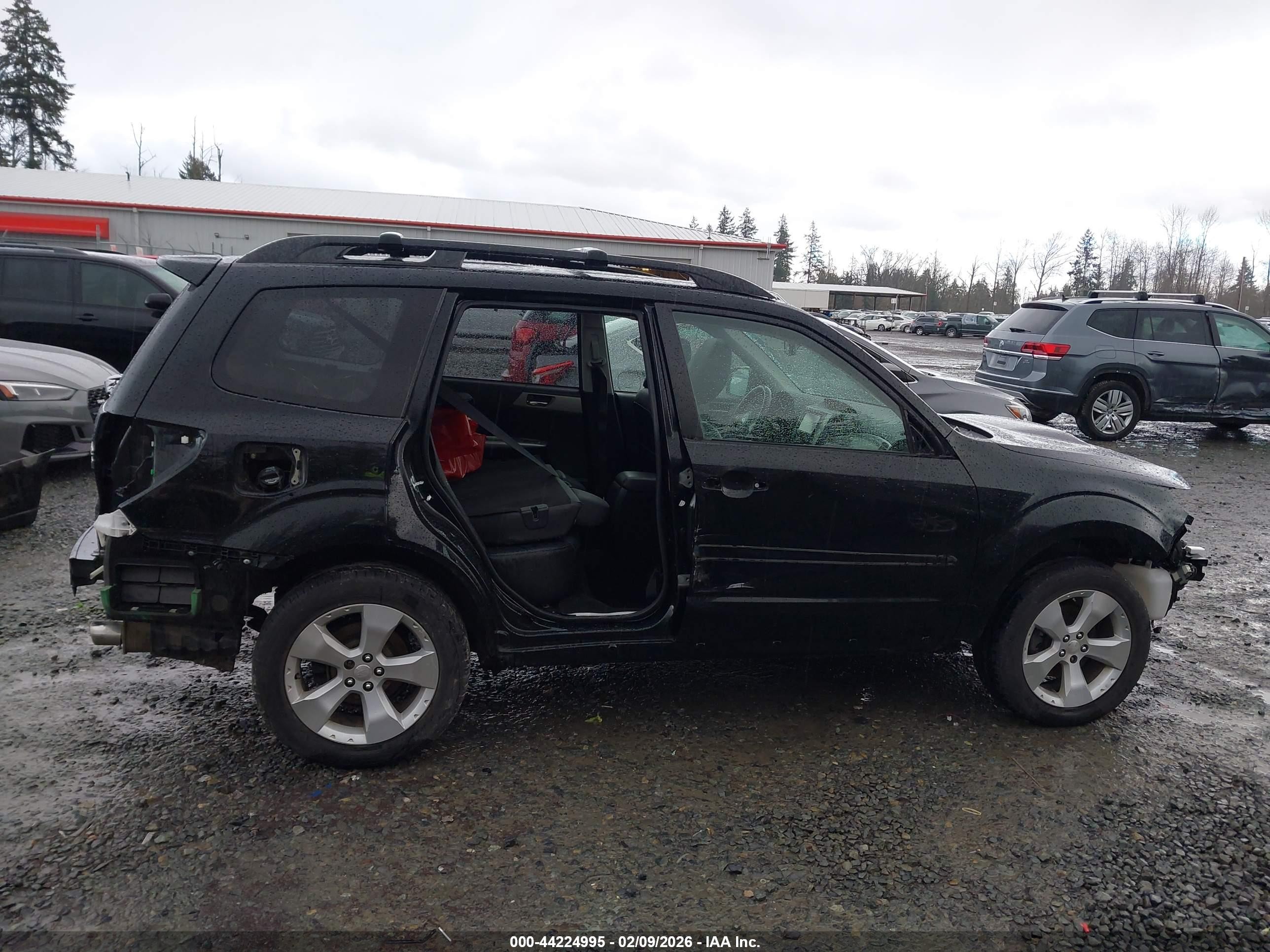 2010 Subaru Forester 2.5xt Limited Black vin: JF2SH6FC4AH791935