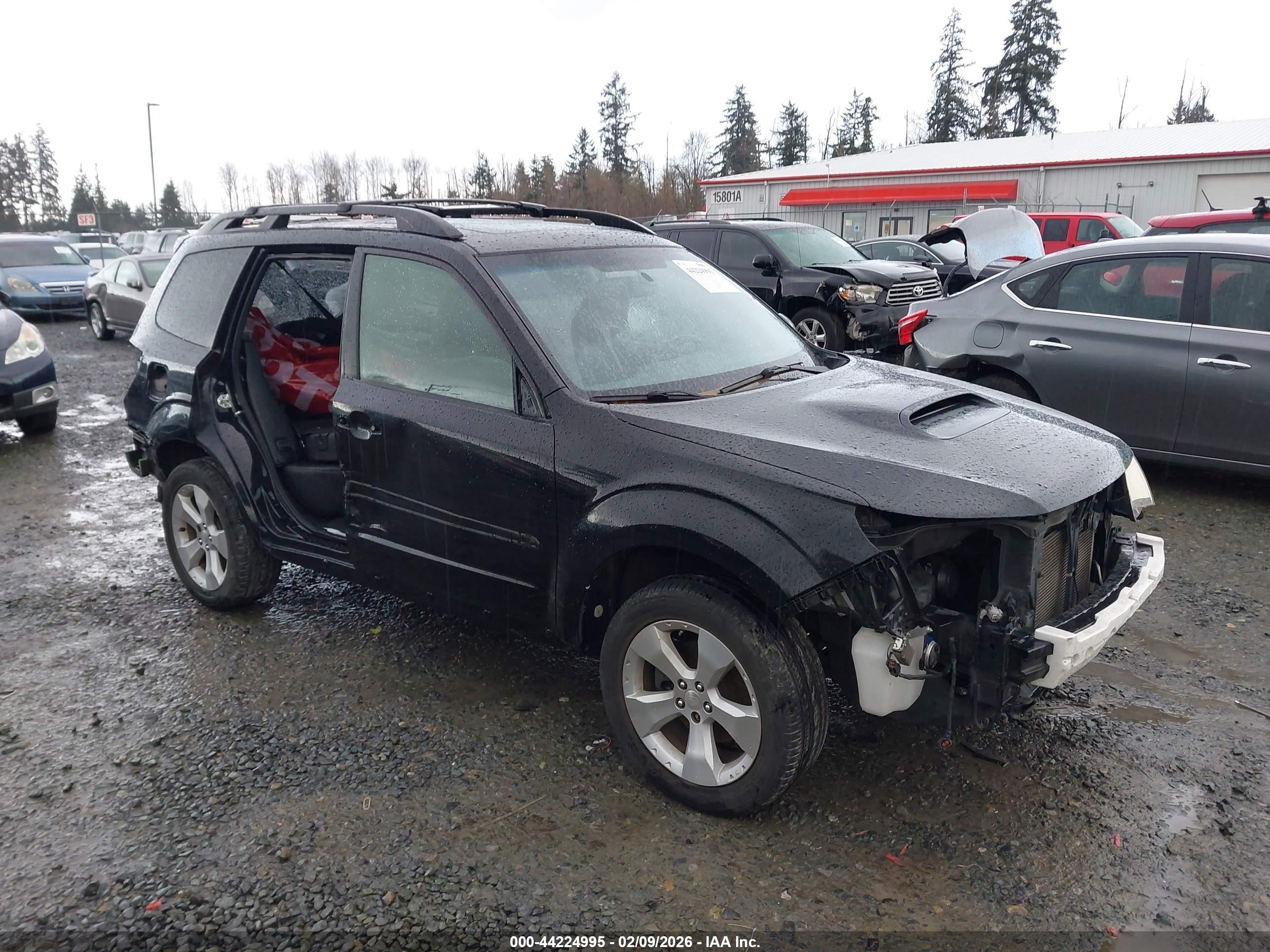2010 Subaru Forester 2.5xt Limited Black vin: JF2SH6FC4AH791935