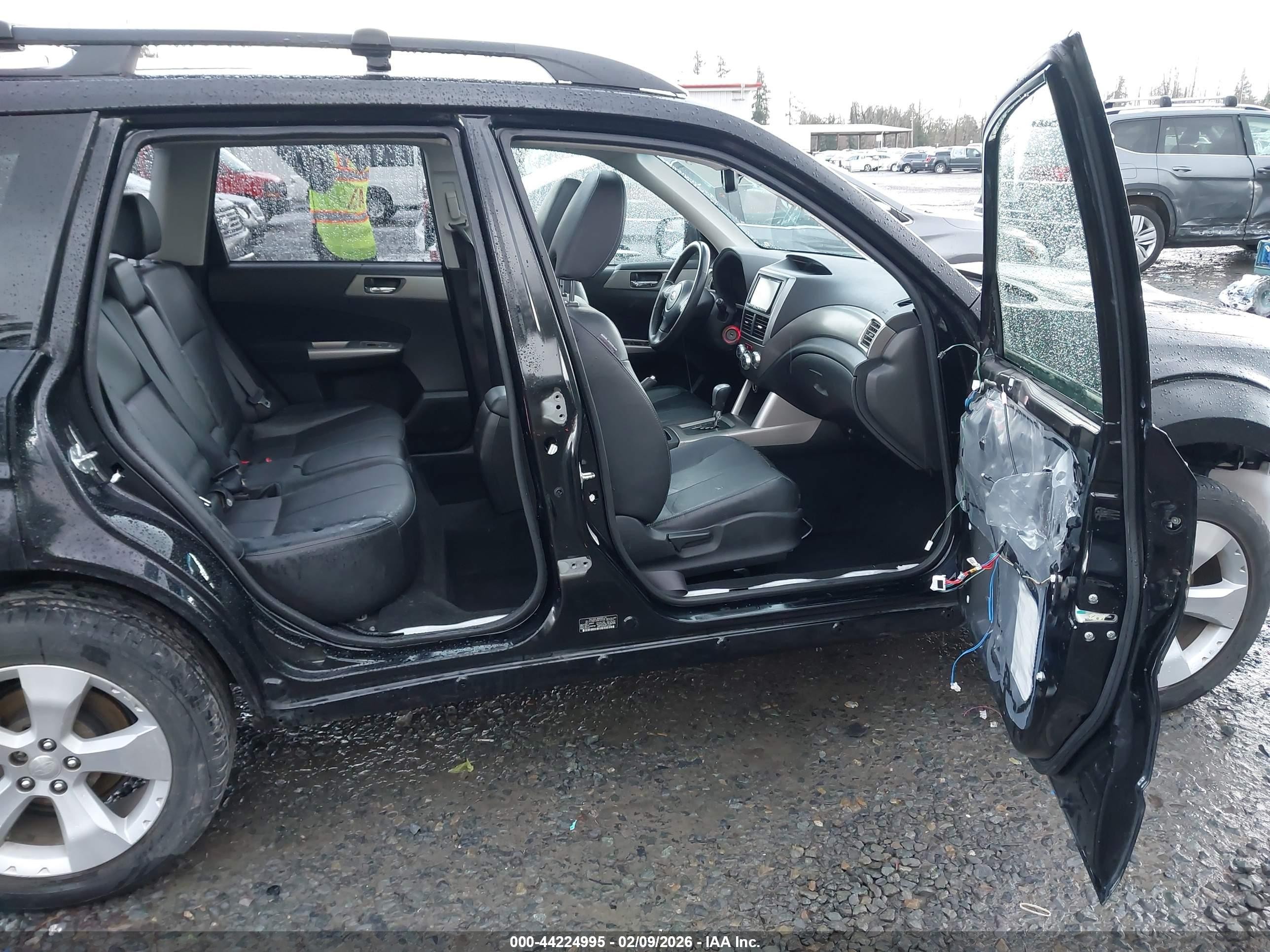 2010 Subaru Forester 2.5xt Limited Black vin: JF2SH6FC4AH791935